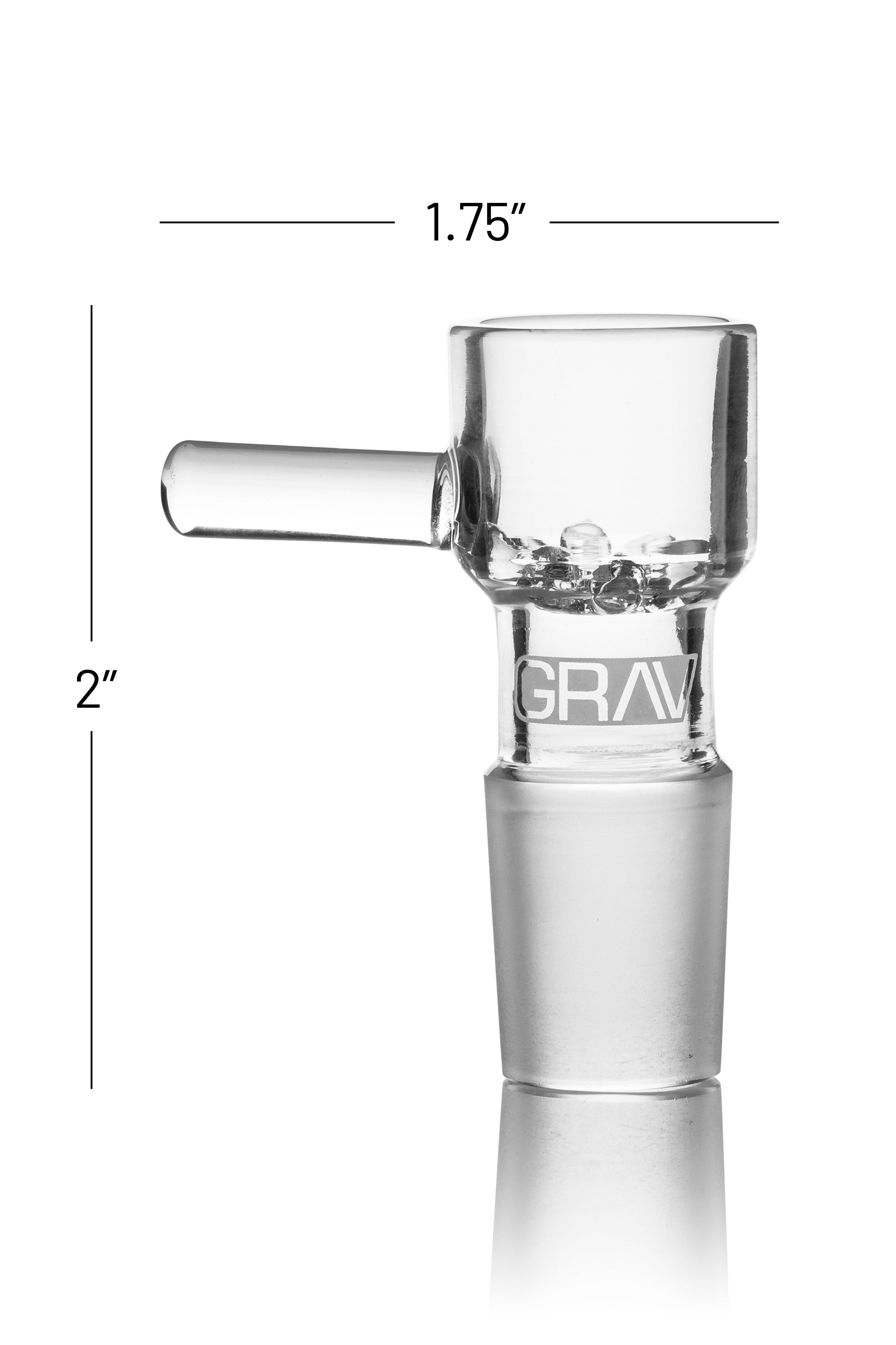 14mm GRAV® Male Octobowl - Clear - Pack of 5