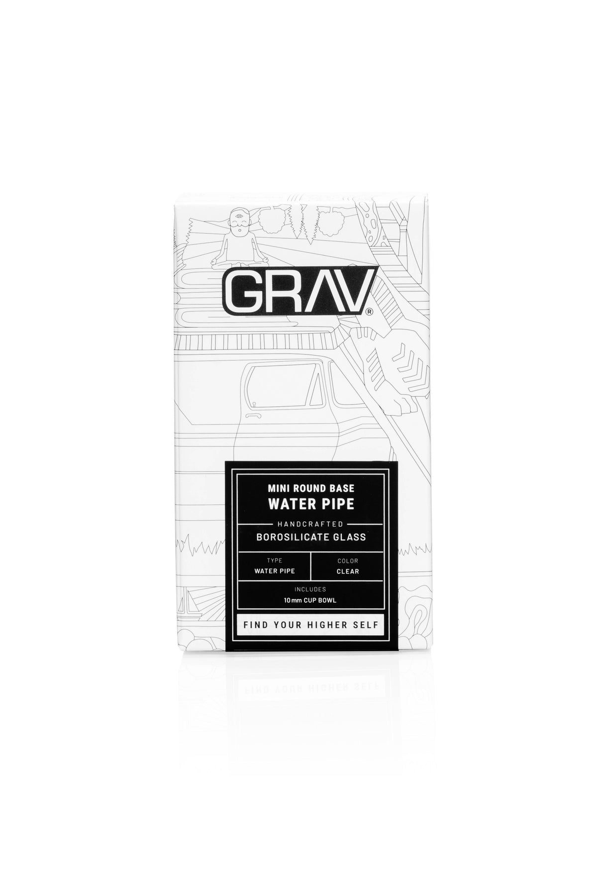 GRAV® Mini Round Base Water Pipe