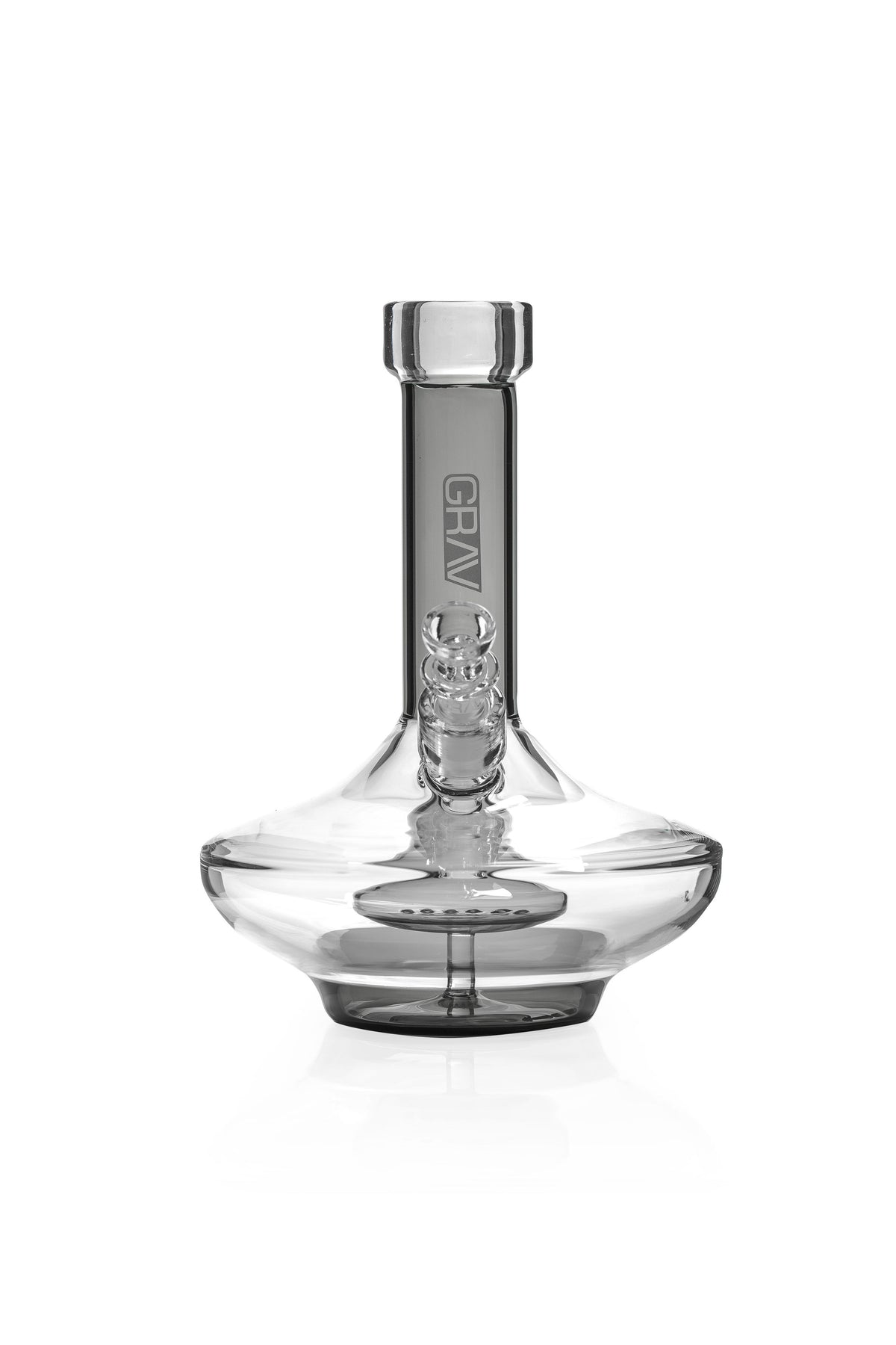 GRAV® Small Wide Base Bong - Smoke