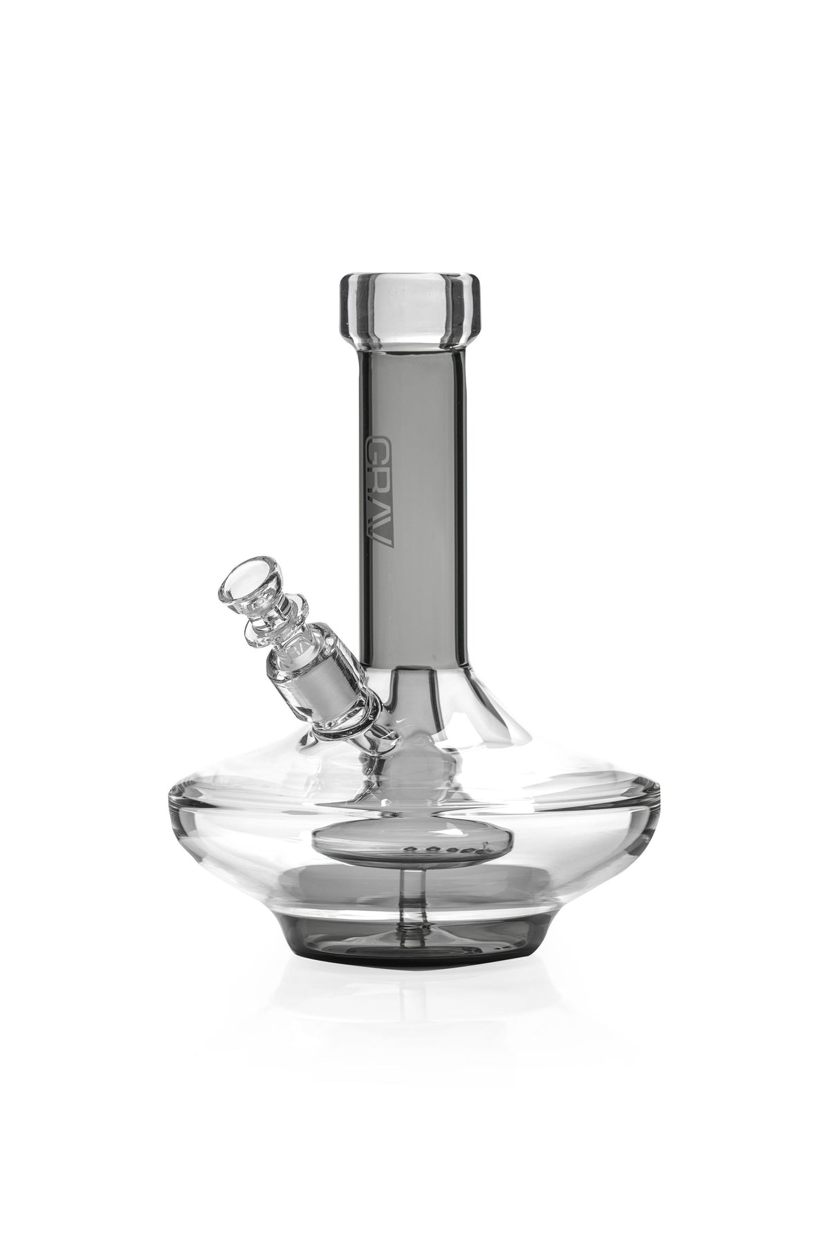 GRAV® Small Wide Base Bong - Smoke