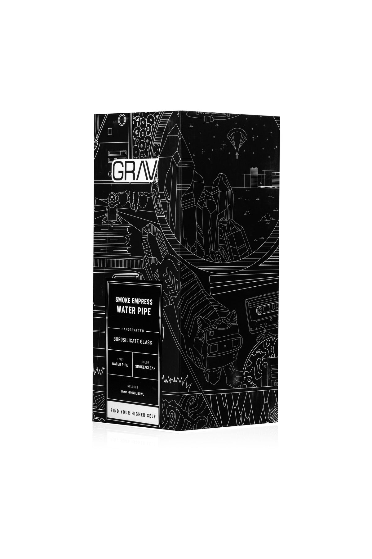 GRAV® Empress Bong - Smoke