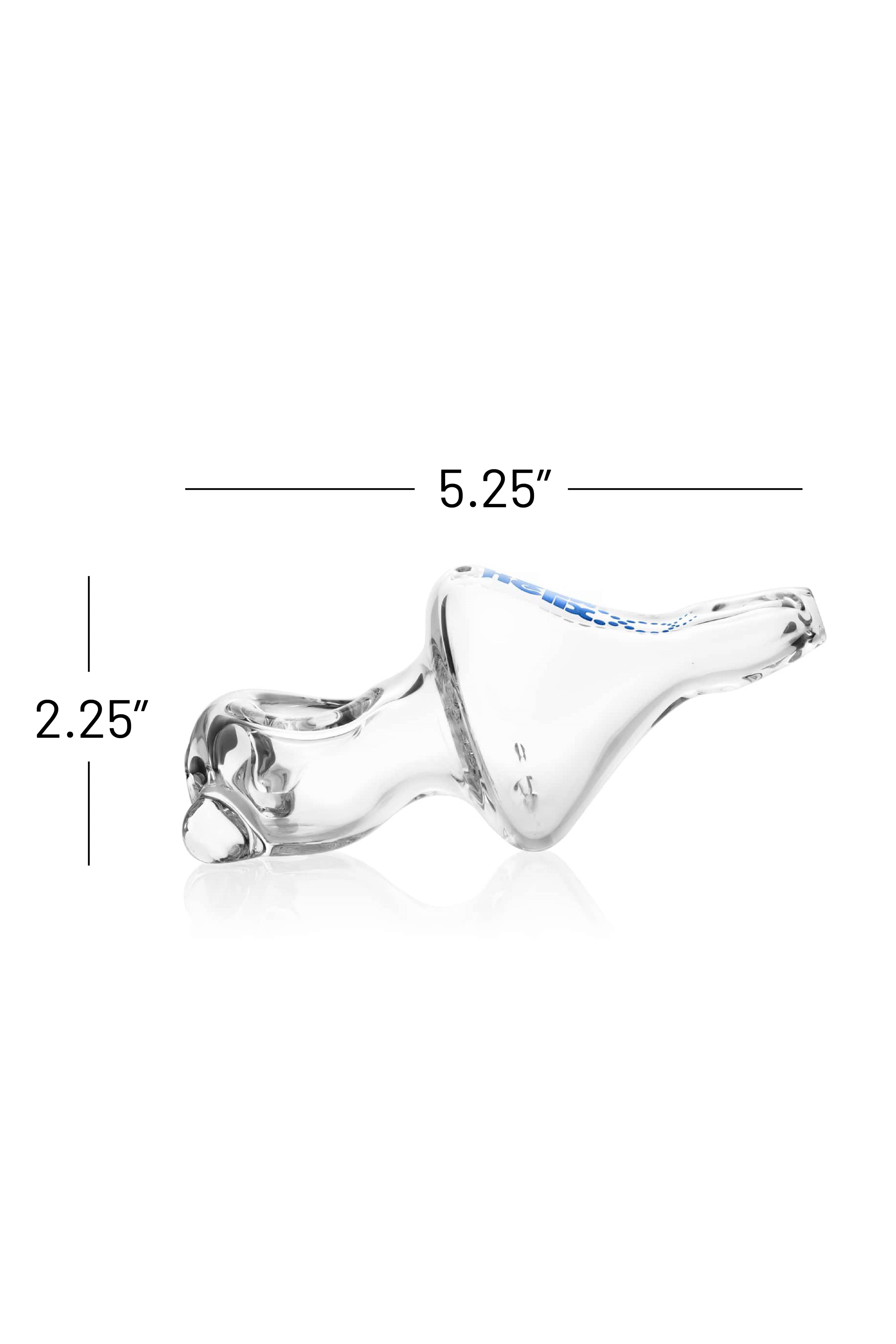 Helix™ Mini Hand Pipe - Clear