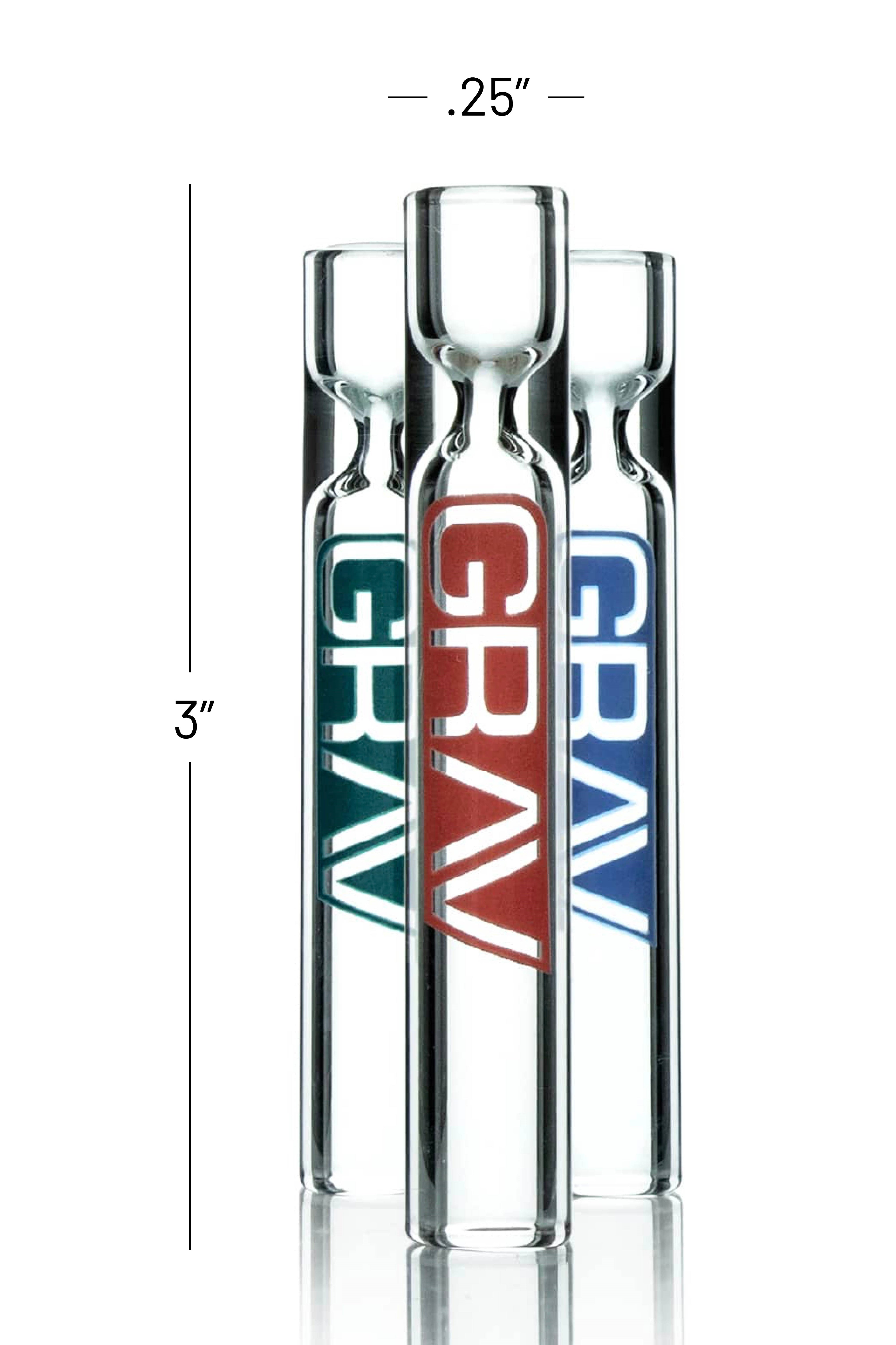 9mm GRAV® Clear Taster® - Pack of 10