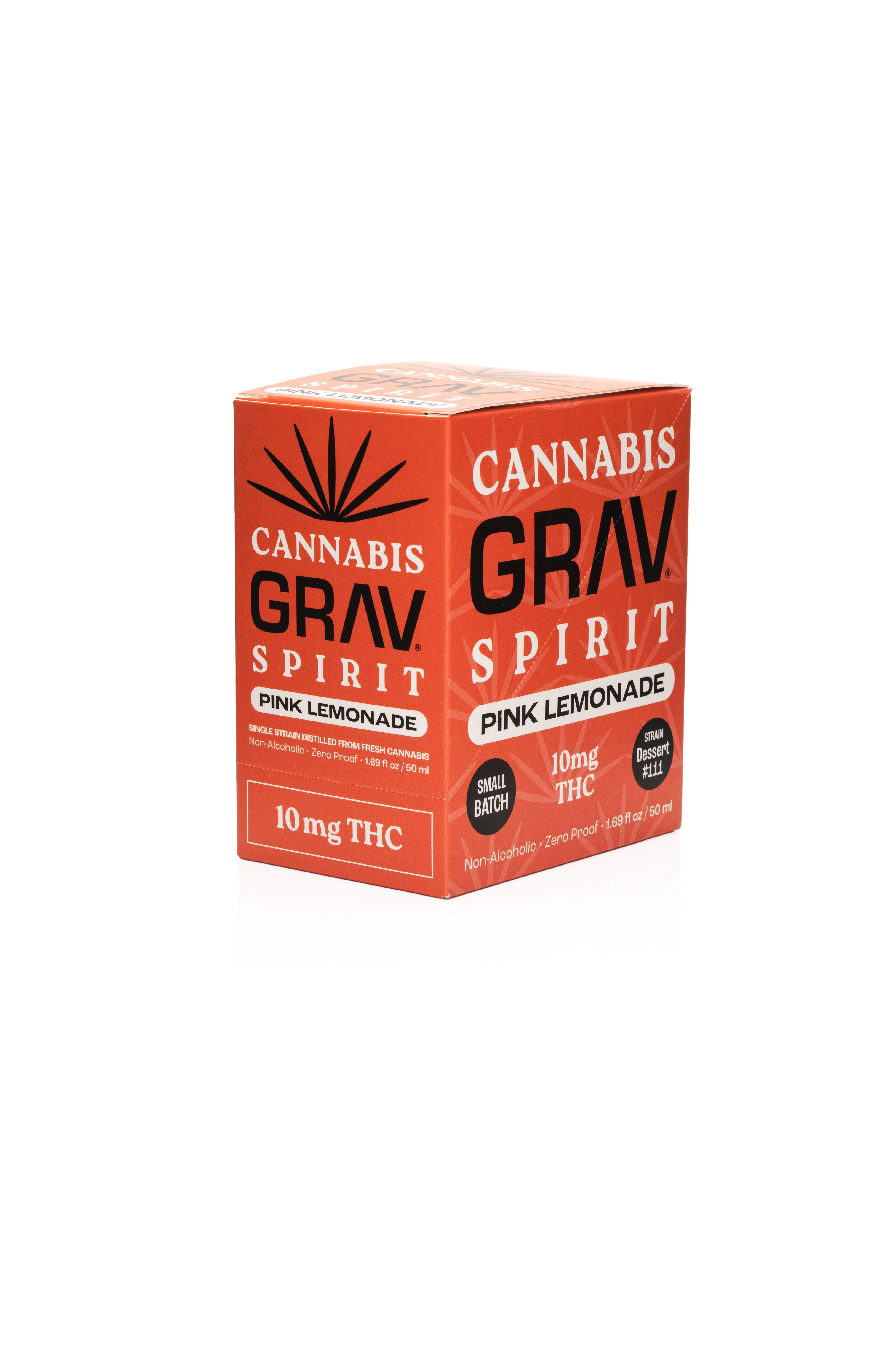 GRAV® Cannabis Spirit 10mg Flavor Shots Variety, 50ml Bottle 18-Pack