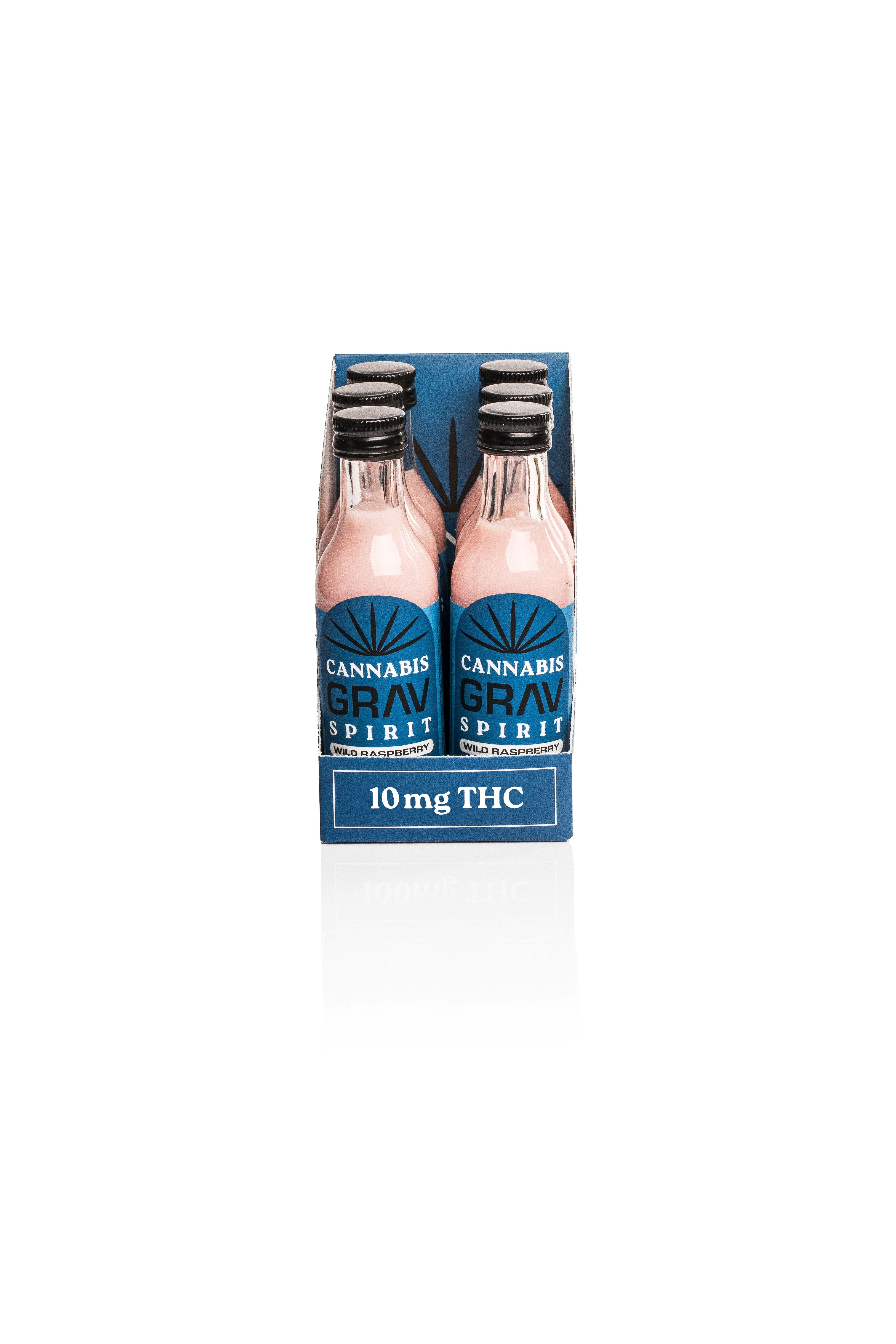GRAV® Cannabis Spirit 10mg Flavor Shots, 50ml Bottle 6-Pack