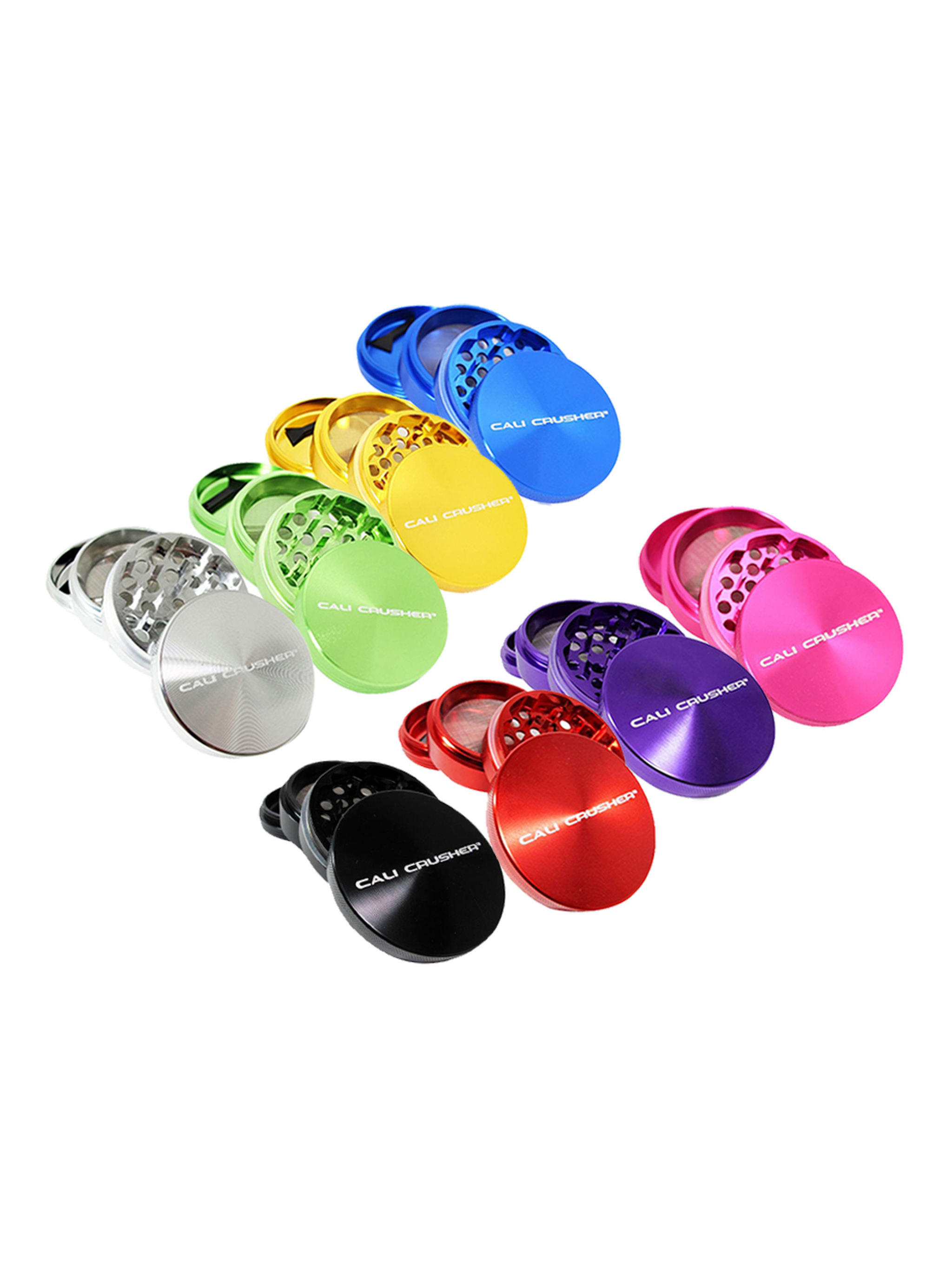 Cali Crusher® Grinders - One of Each - 65 Units