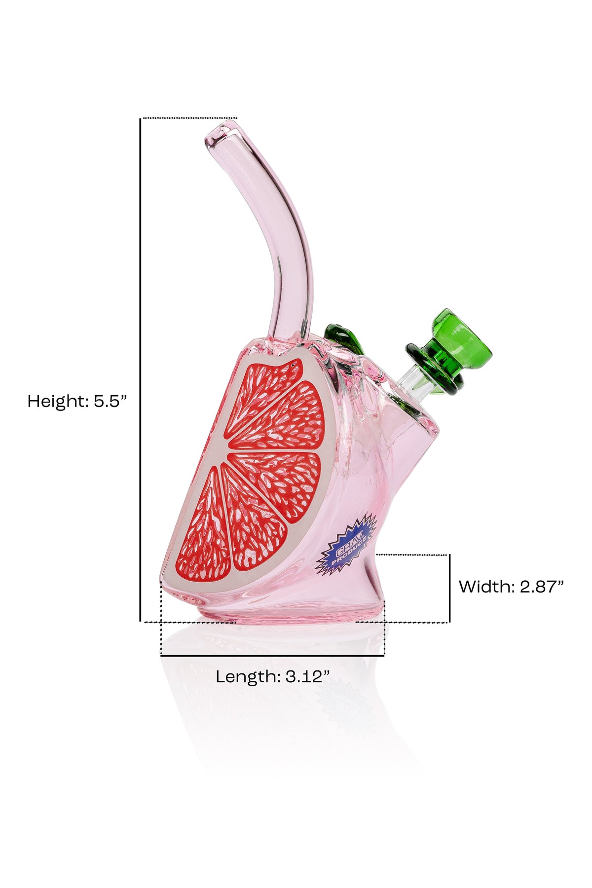 GRAV® Fruit Slice Bubbler