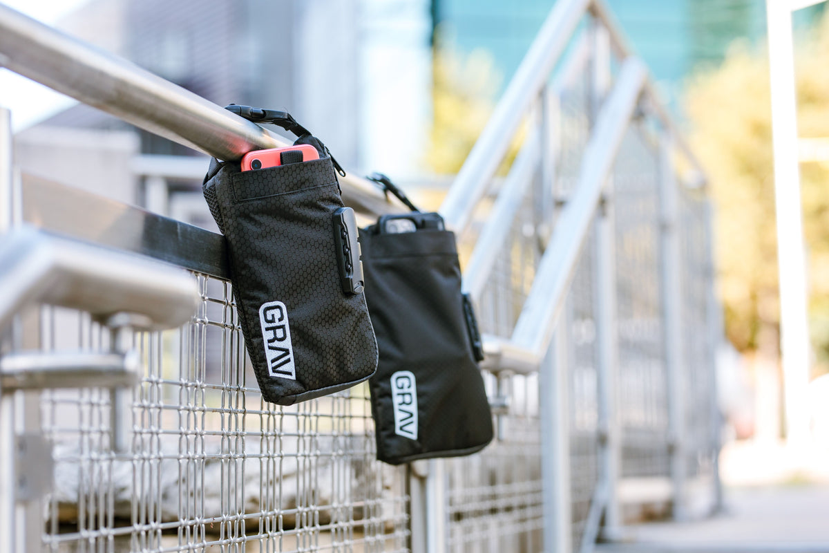 GRAV® Small Smell Proof Travel Pouch w/ Combo Lock