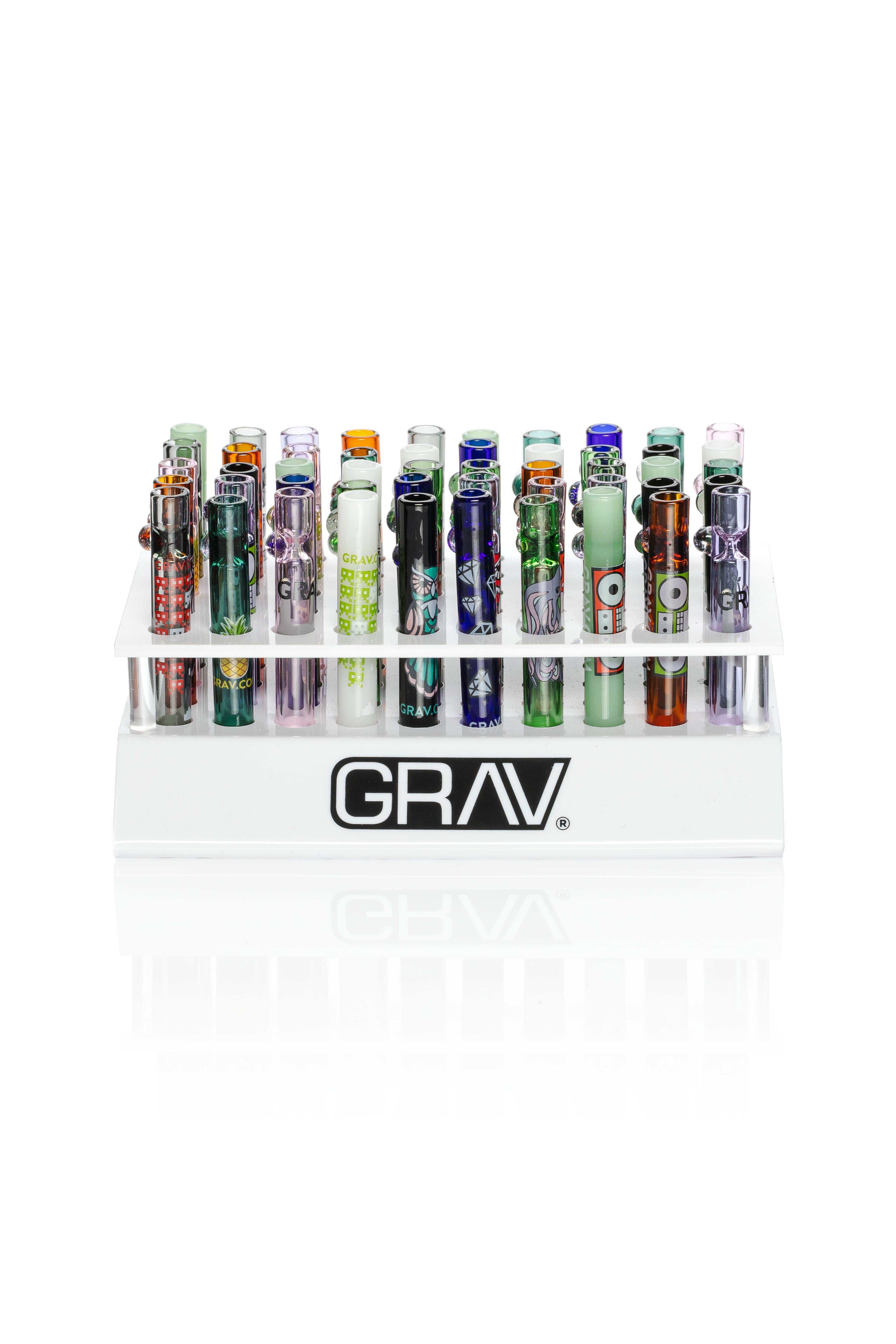 GRAV® 12mm Taster Display Bundle with Roll-stop Whimsical Tasters