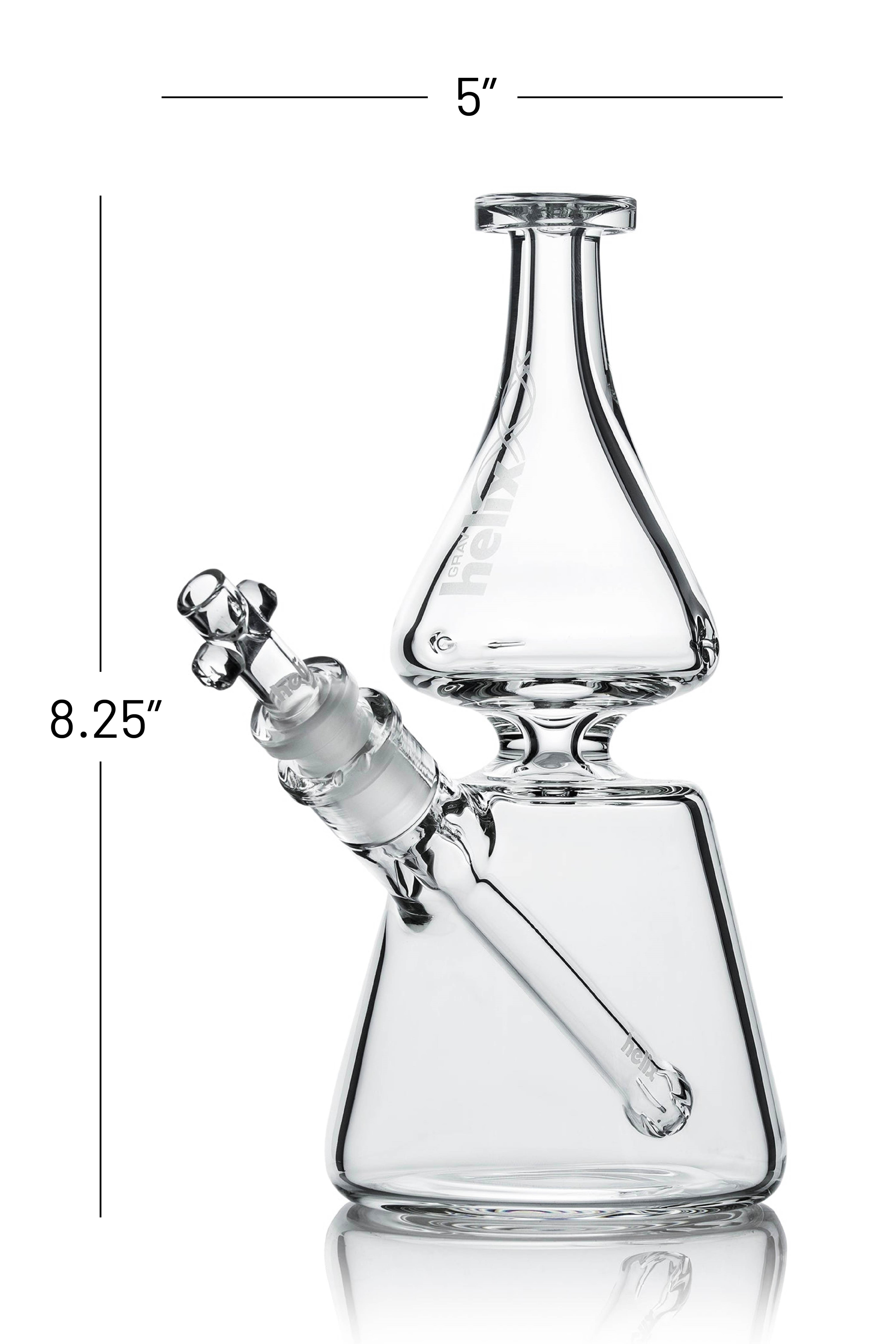 Helix™ Clear Beaker Base Water Pipe