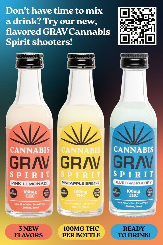 GRAV® Cannabis Spirit Recipe Card, 4x6"