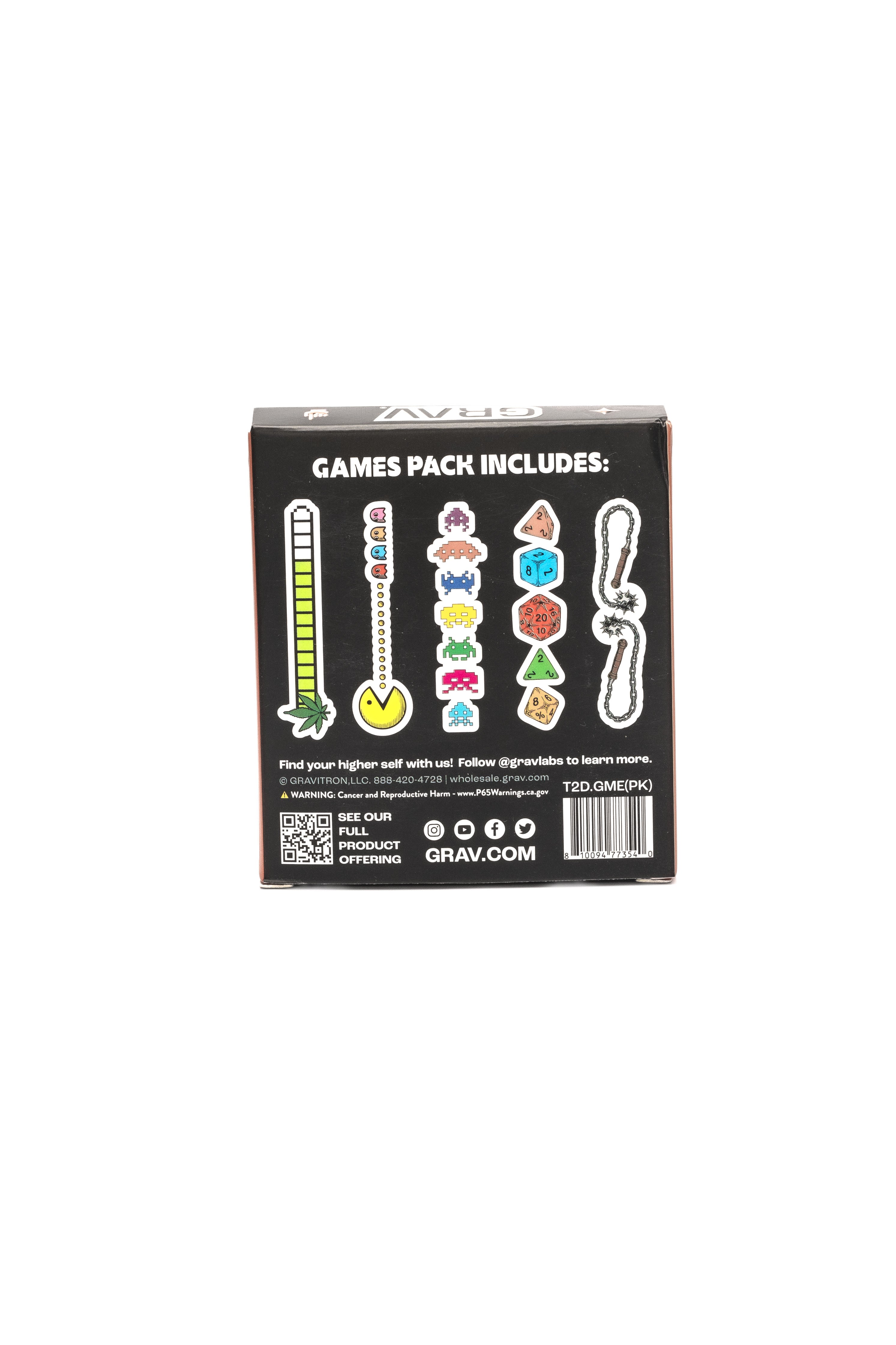 12mm GRAV® Graphic Tasters 5-Pack