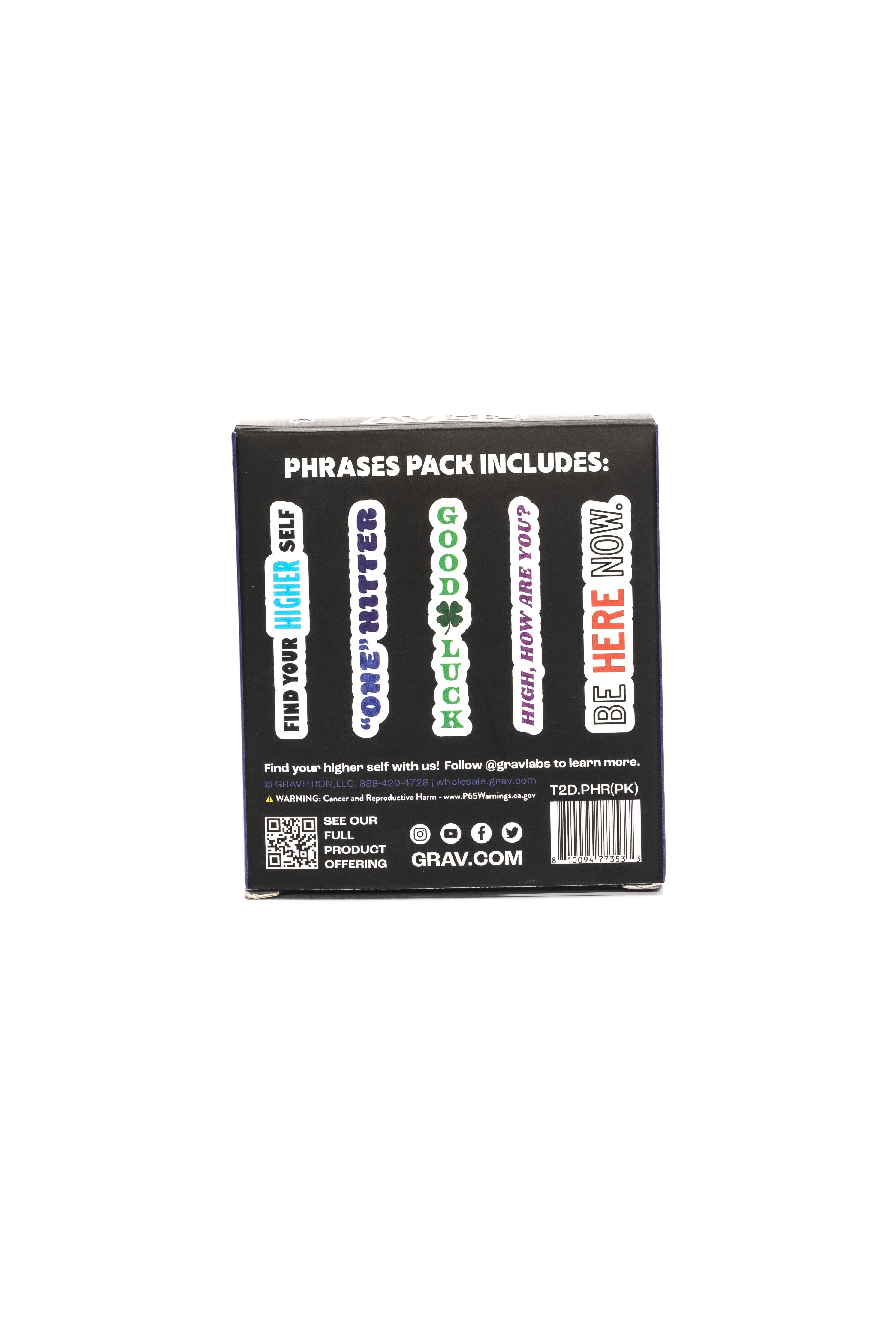 12mm GRAV® Graphic Tasters 5-Pack