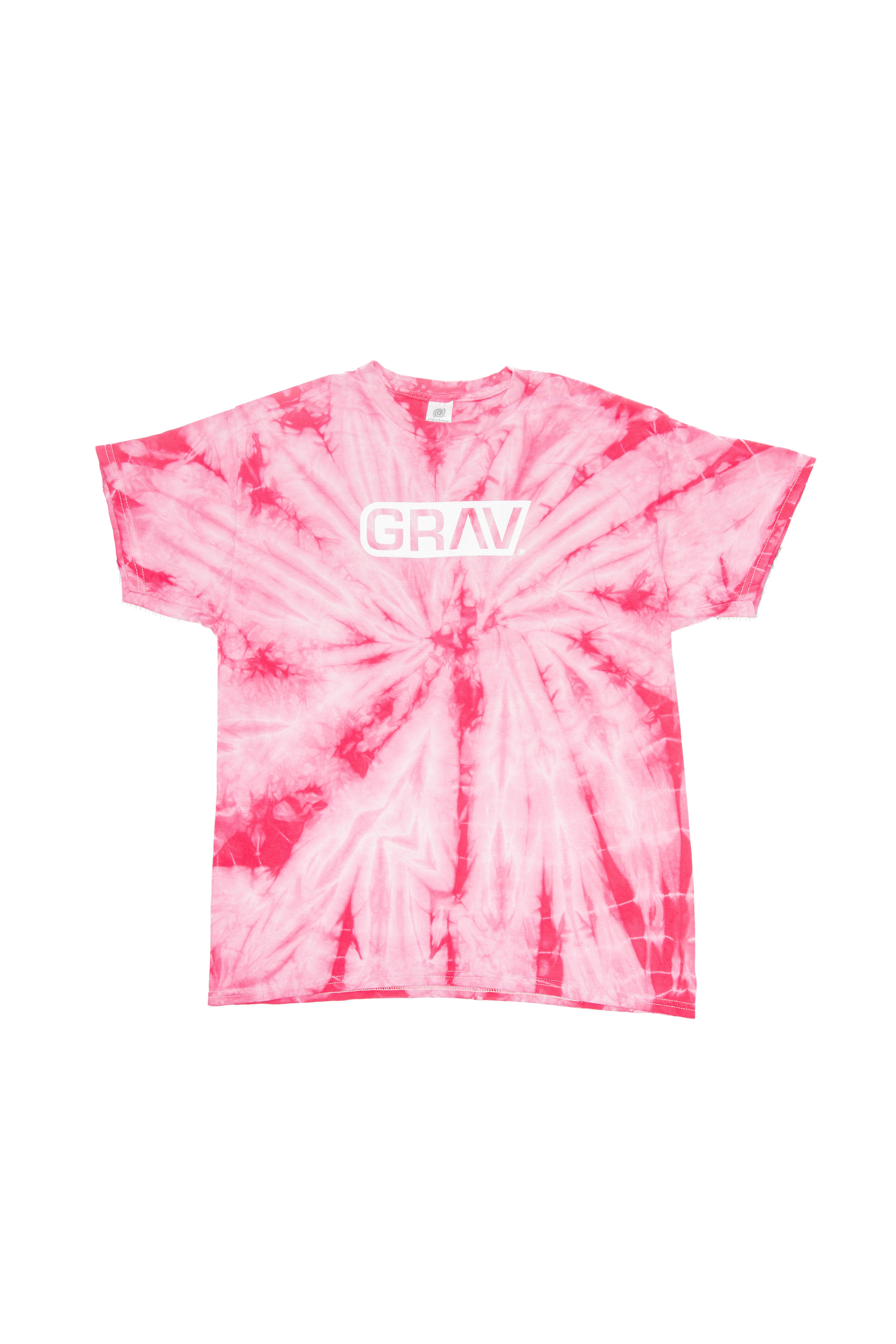 GRAV® Tie-Dye T-Shirt - Pink