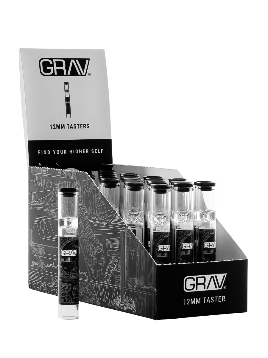 GRAV® 12mm Countertop Taster w/ Pop Display - 30 Pack