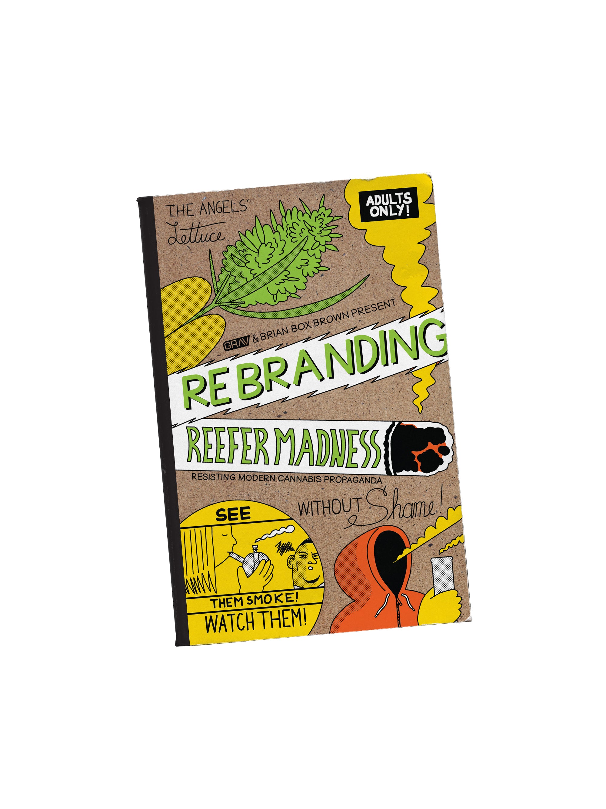 GRAV X Box Brown Zine Rebranding Reefer Madness