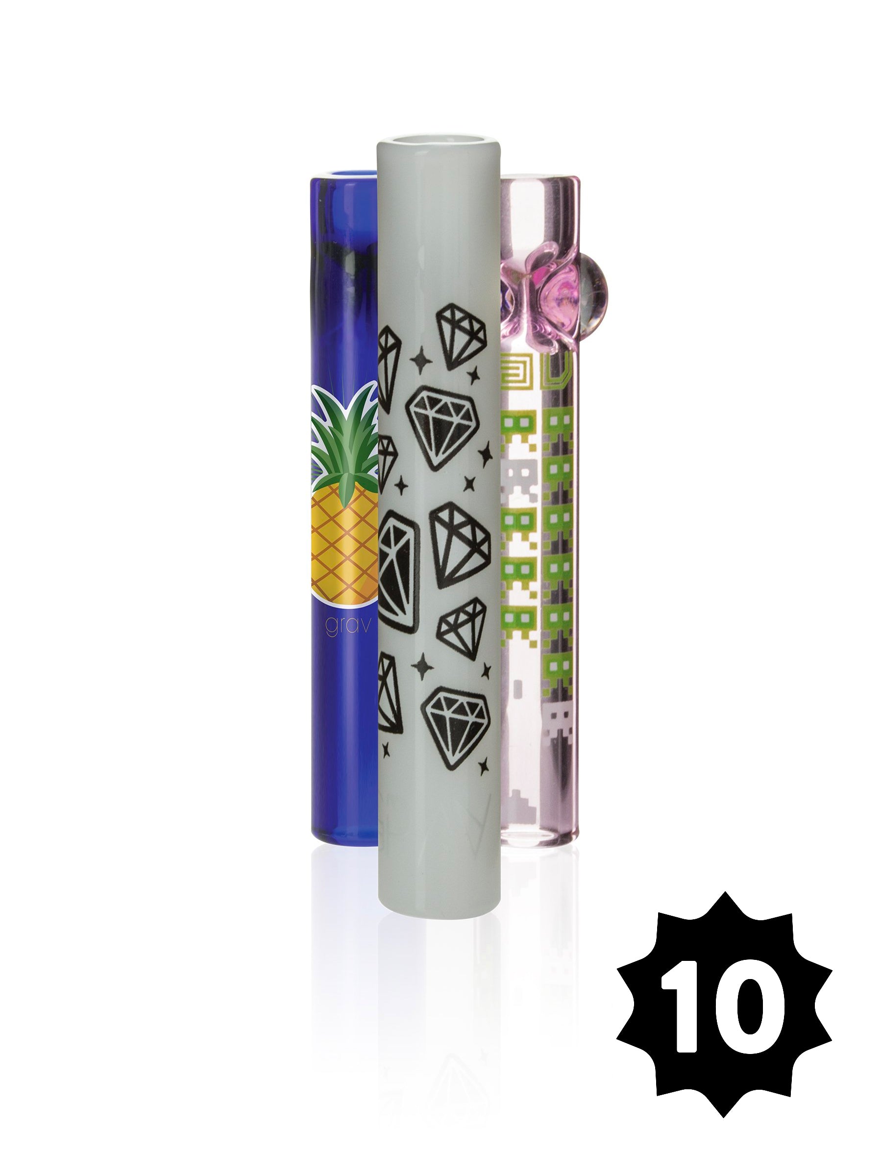 12mm GRAV® Whimsical Taster® - Pack of 10