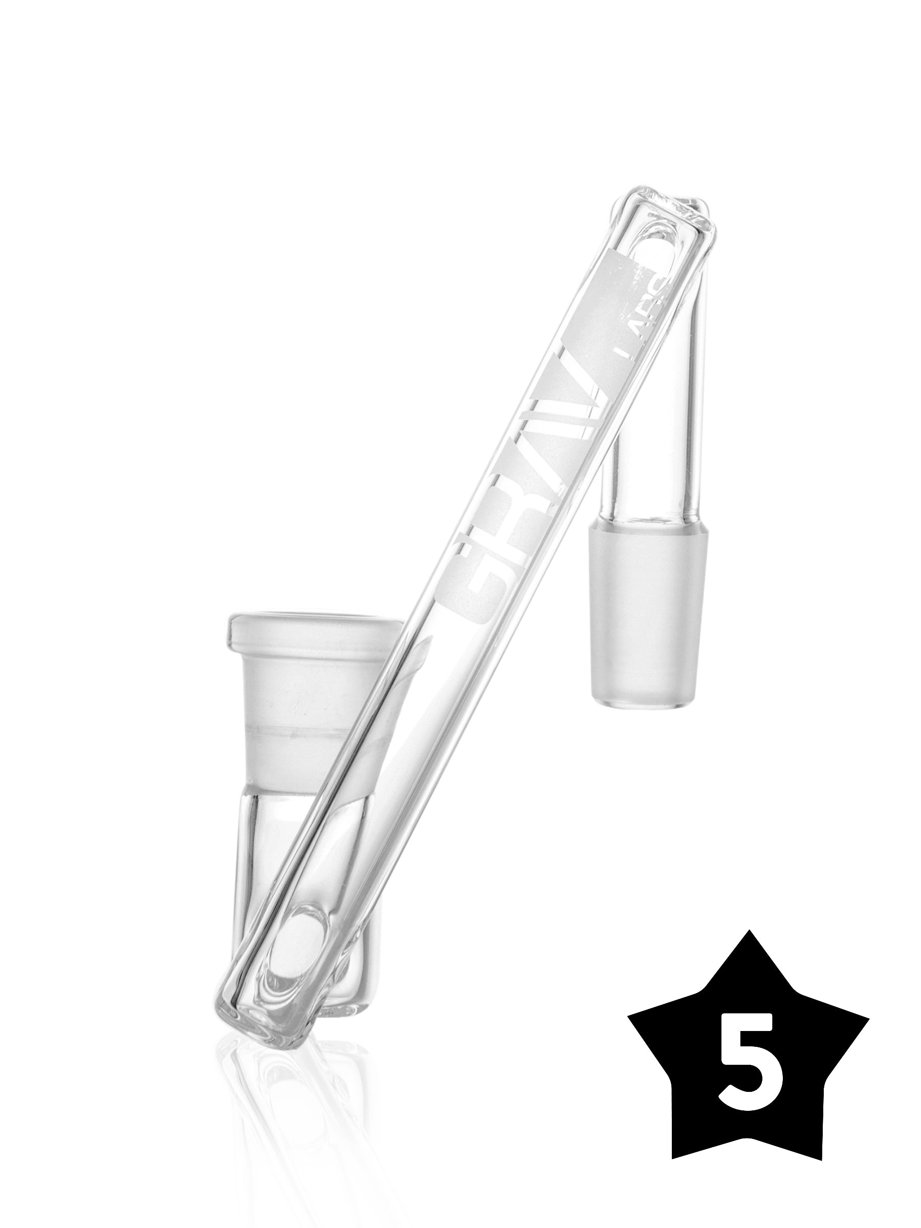 GRAV® Drop Down - 14mm Female to 14mm Male - Pack of 5