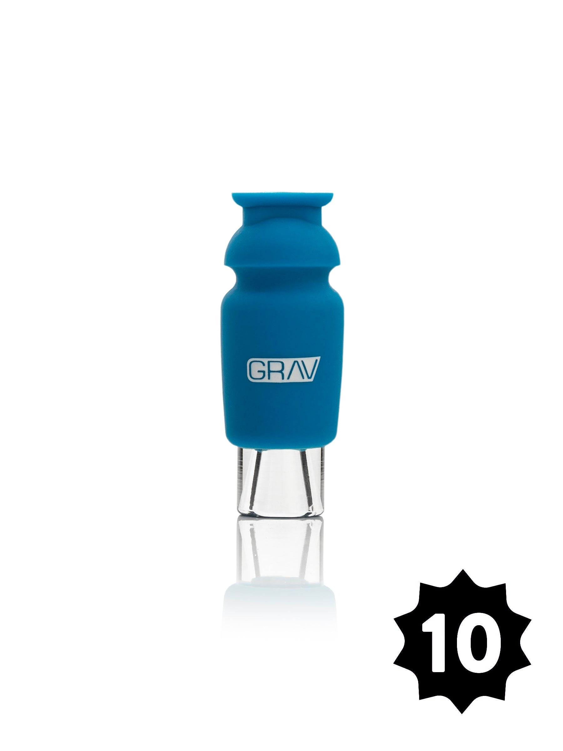 GRAV® Silicone-Capped Glass Crutch - Packs of 10