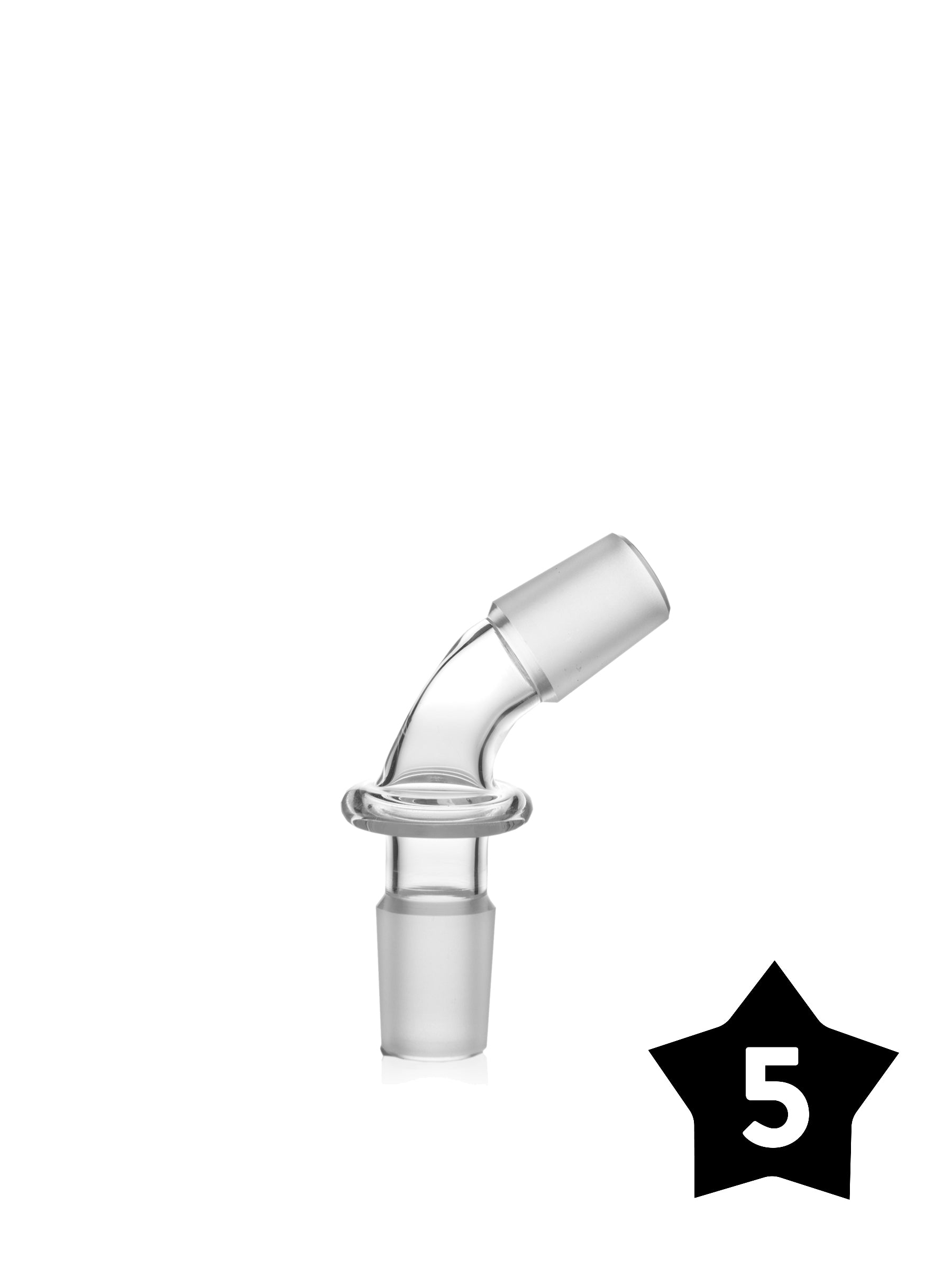 Angled Joint Adapter - 19mm Male to 19mm Male - Pack of 5