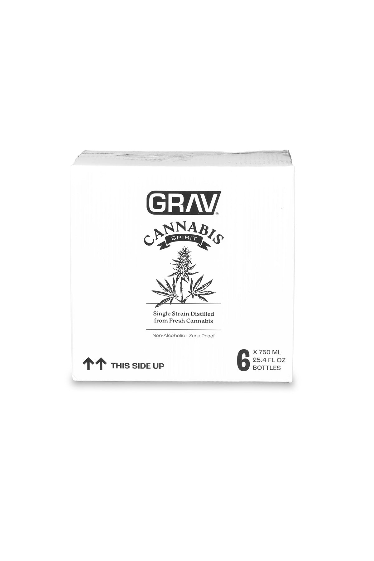 GRAV® Cannabis Spirit, 250mg - 750ml Bottle, 6-Pack