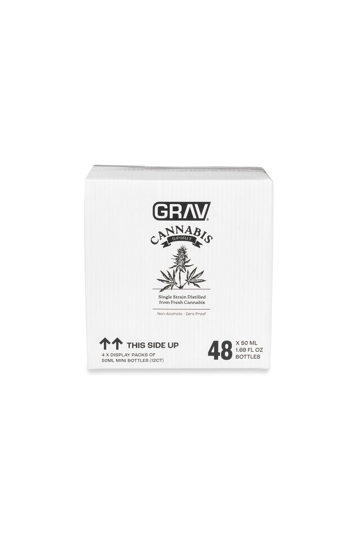 GRAV® Cannabis Spirit, 20mg - 50ml Bottle, Master Case 48-Pack