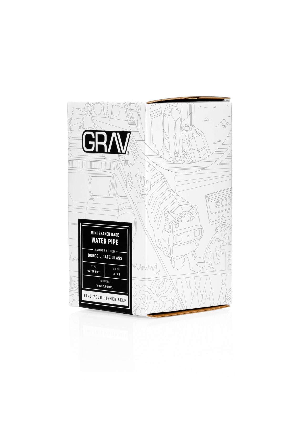 GRAV® Mini Beaker Bong