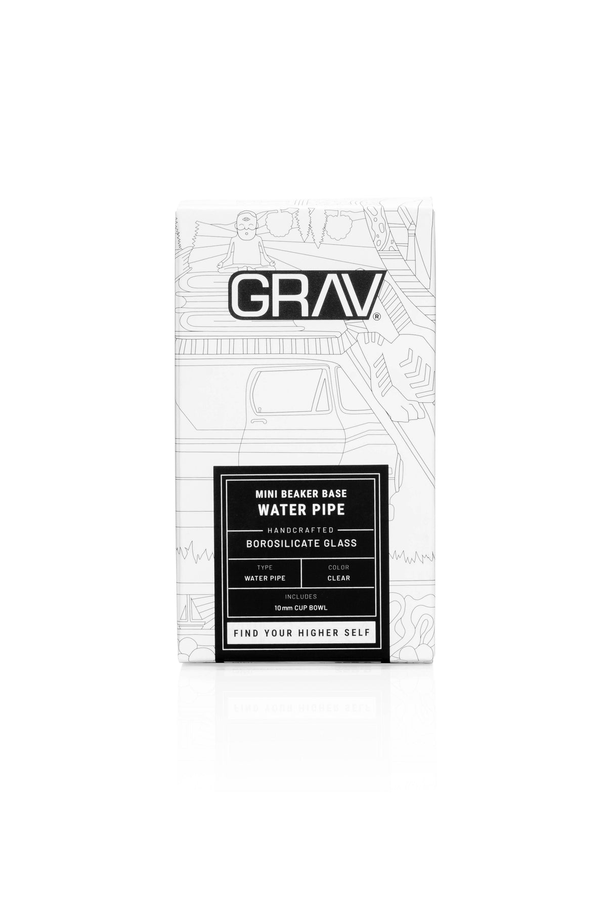 GRAV® Mini Beaker Bong