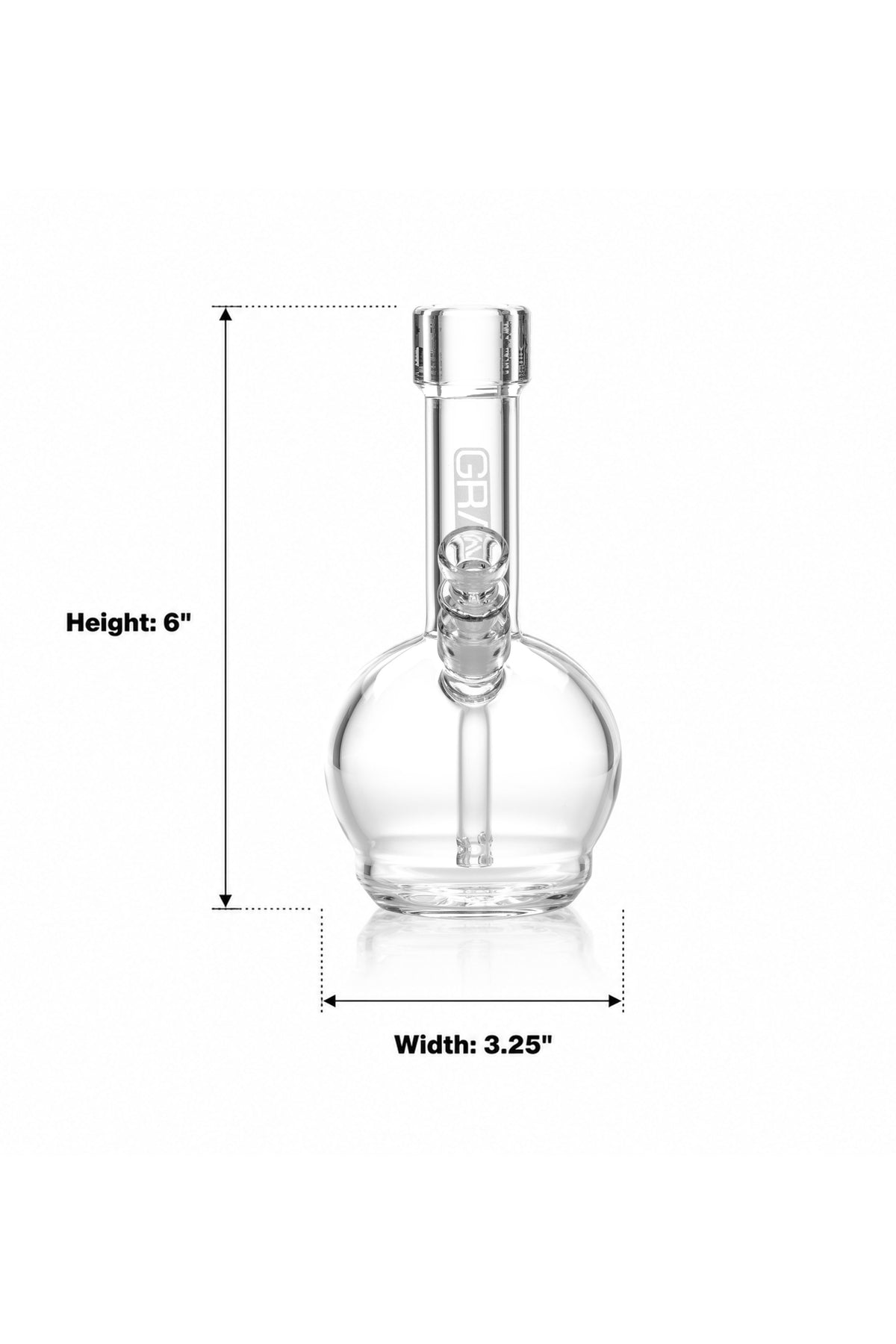 GRAV® Mini Round Base Water Pipe