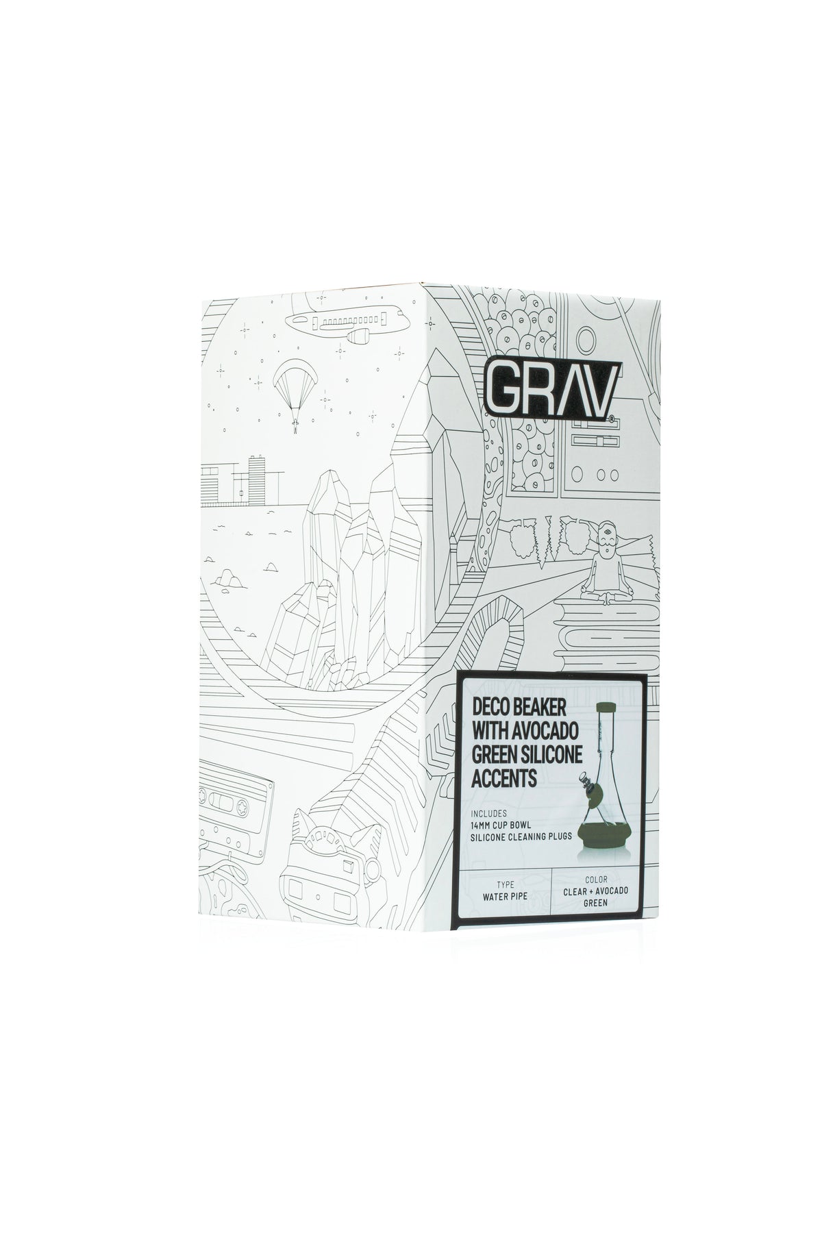 GRAV® Silicone Beaker Bong - Colors