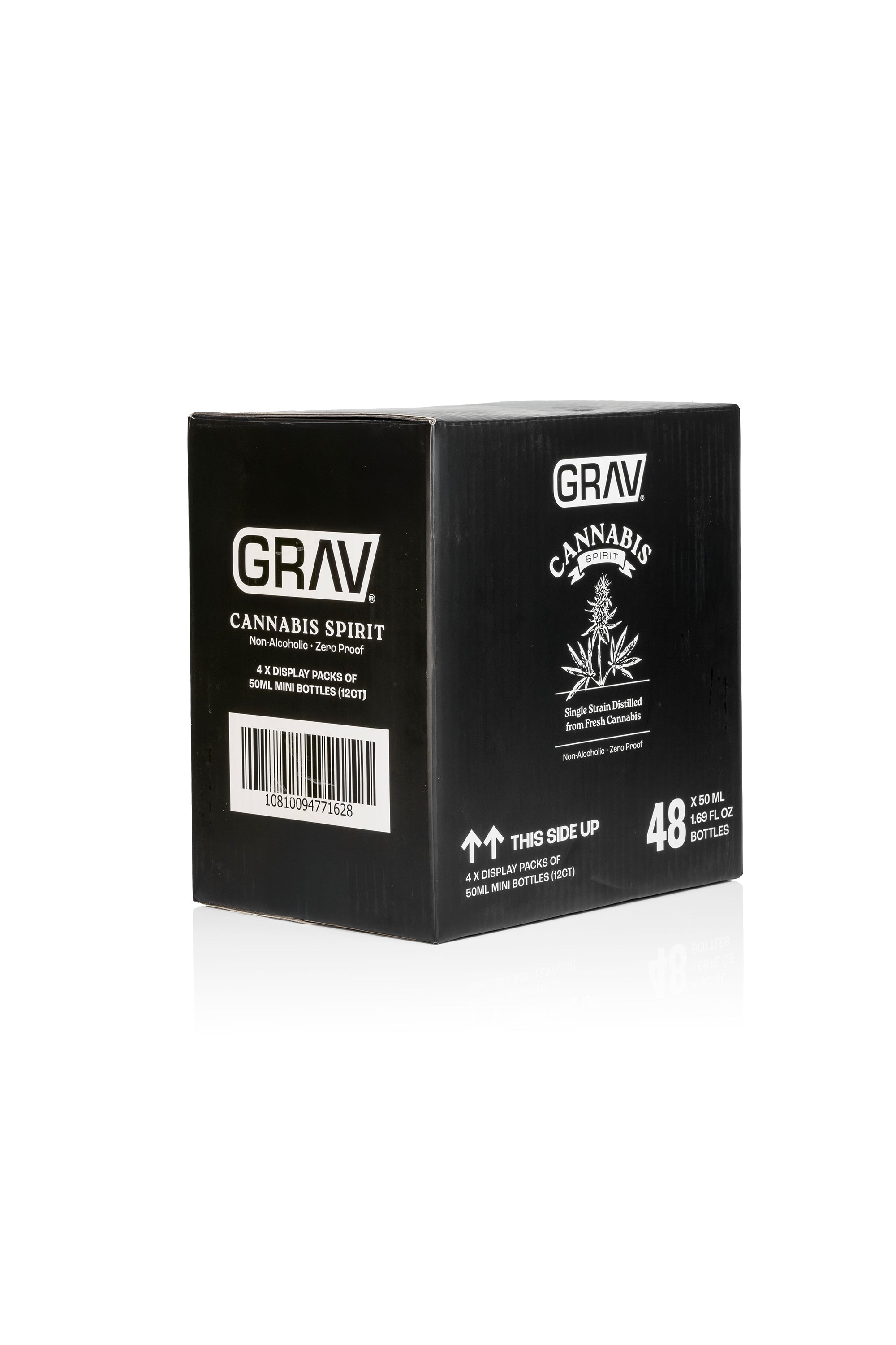 GRAV® Cannabis Spirit, 20mg - 50ml Bottle, Master Case 48-Pack