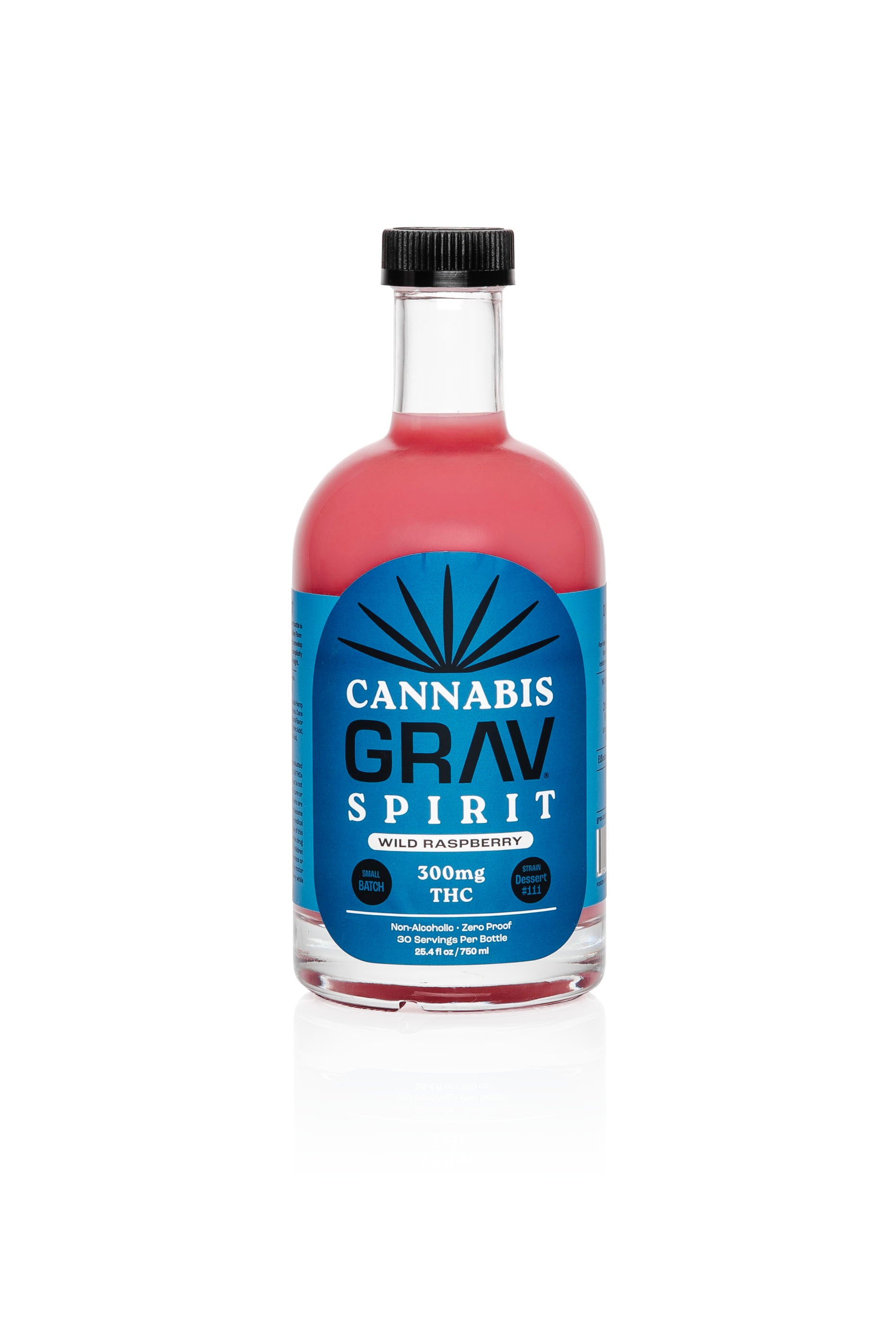 GRAV® Cannabis Spirit 300mg, Variety Pack, 750ml Bottle 6-Pack