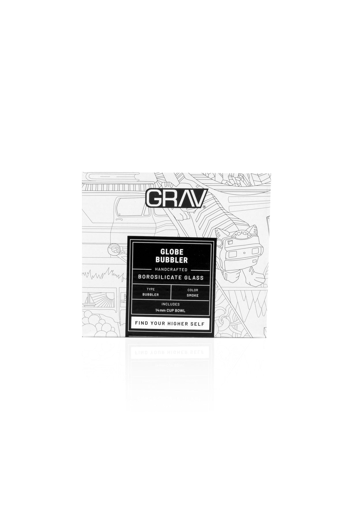 GRAV® Globe Bubbler - Smoke