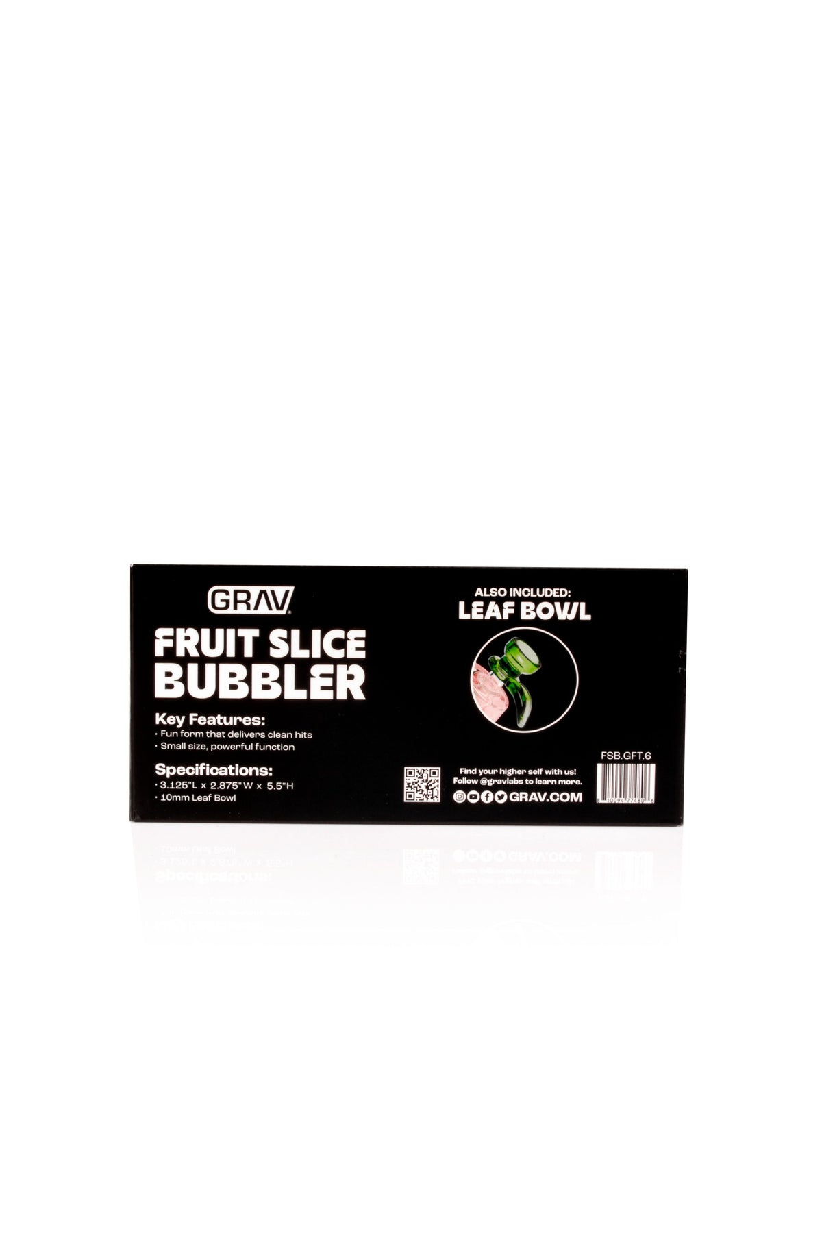 GRAV® Fruit Slice Bubbler