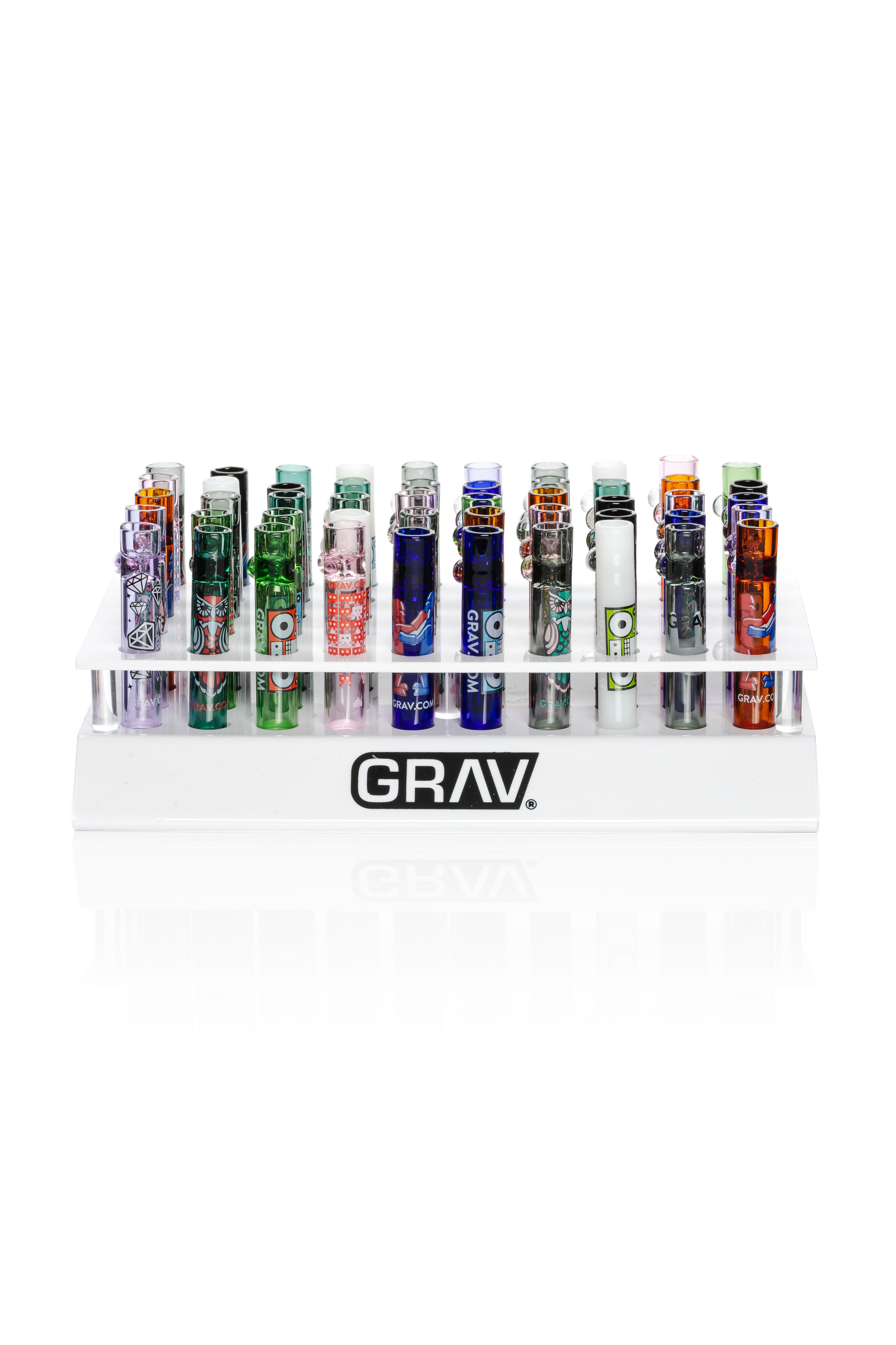 GRAV® 16mm Taster Display Bundle with Roll-stop Whimsical Tasters