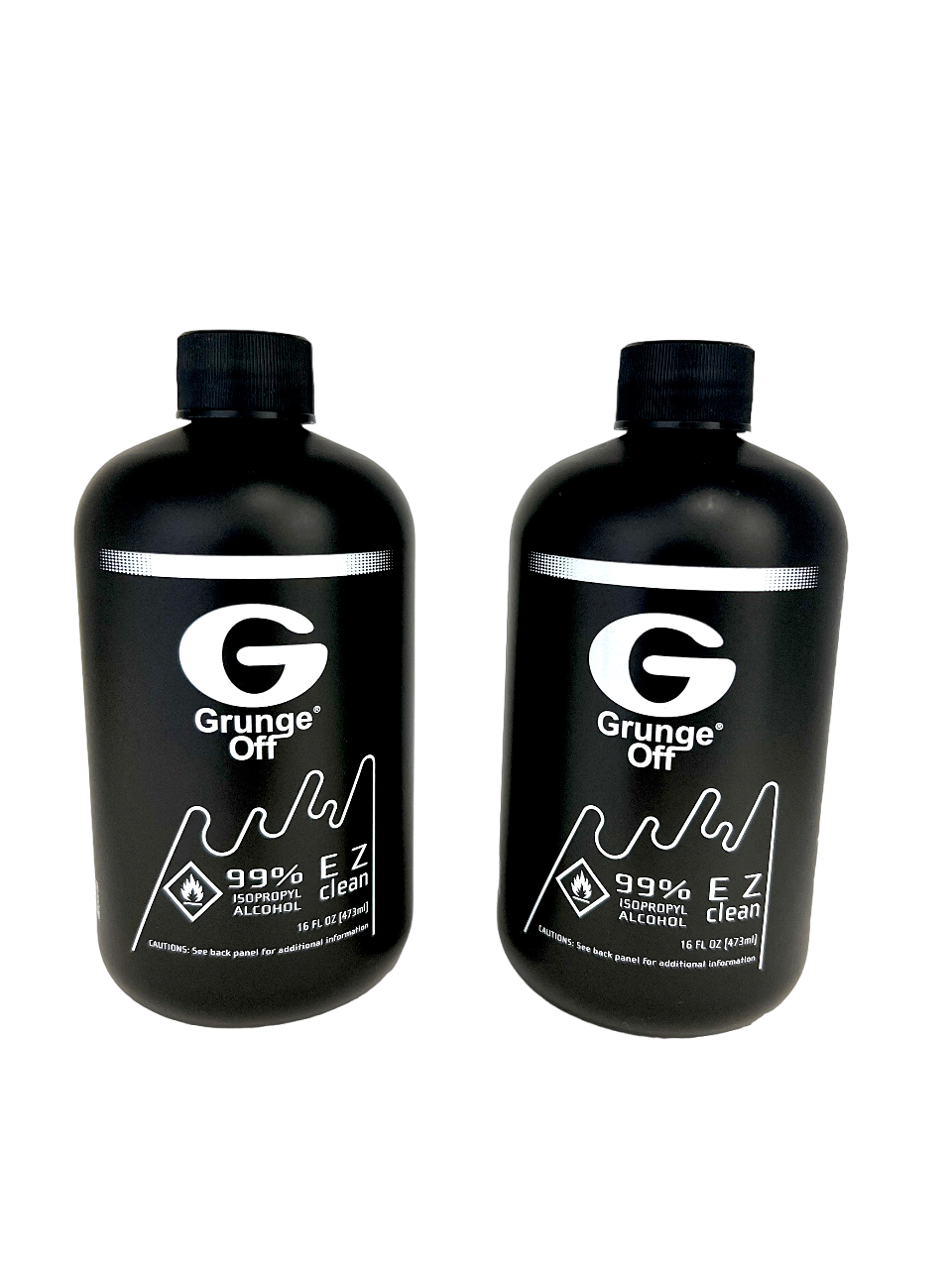 Grunge Off Isopropyl Alcohol - 16 oz bottle of powerful cleaner for pipes and bongs. 