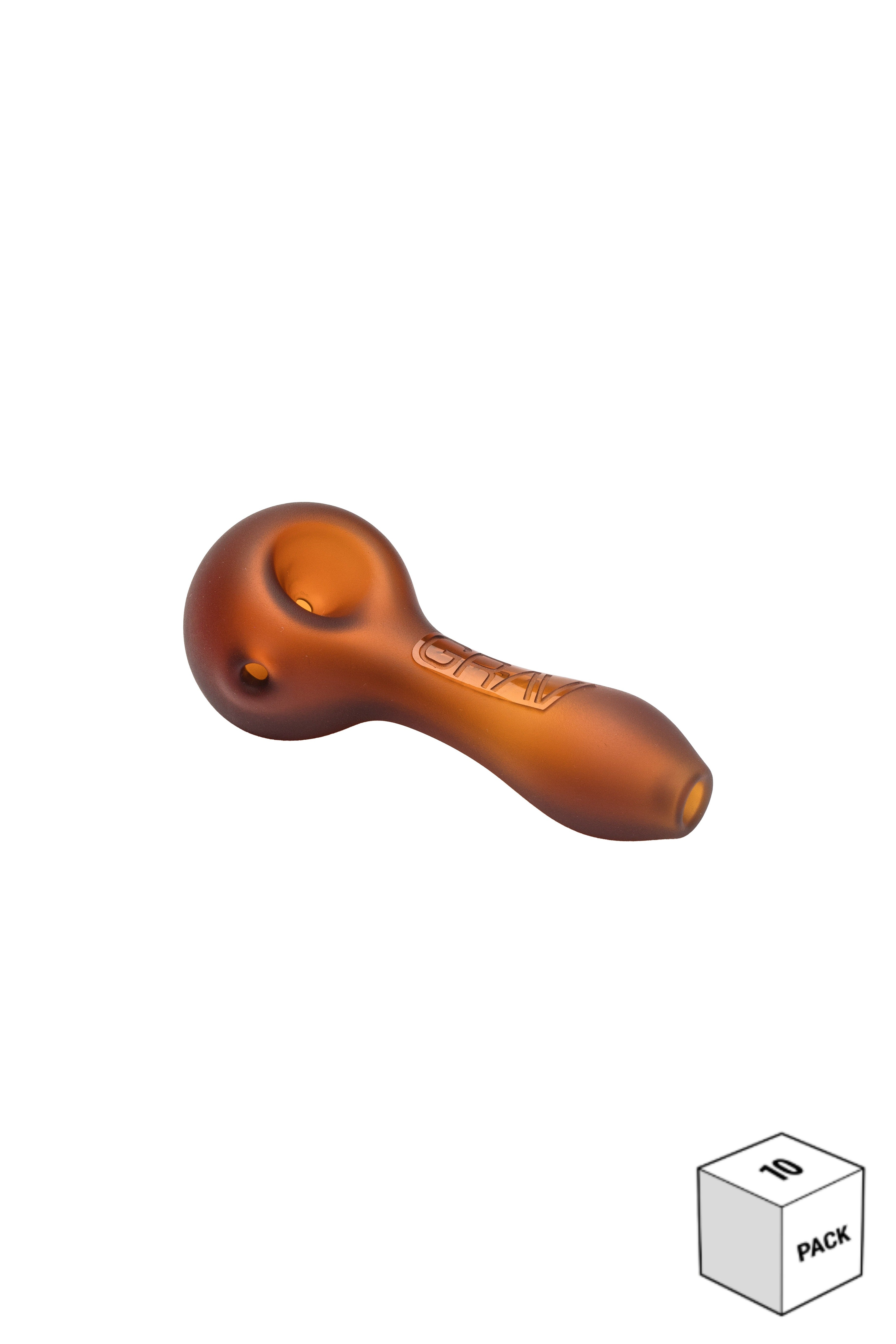 GRAV® Sandblasted Spoons - Assorted Colors - Packs of 10