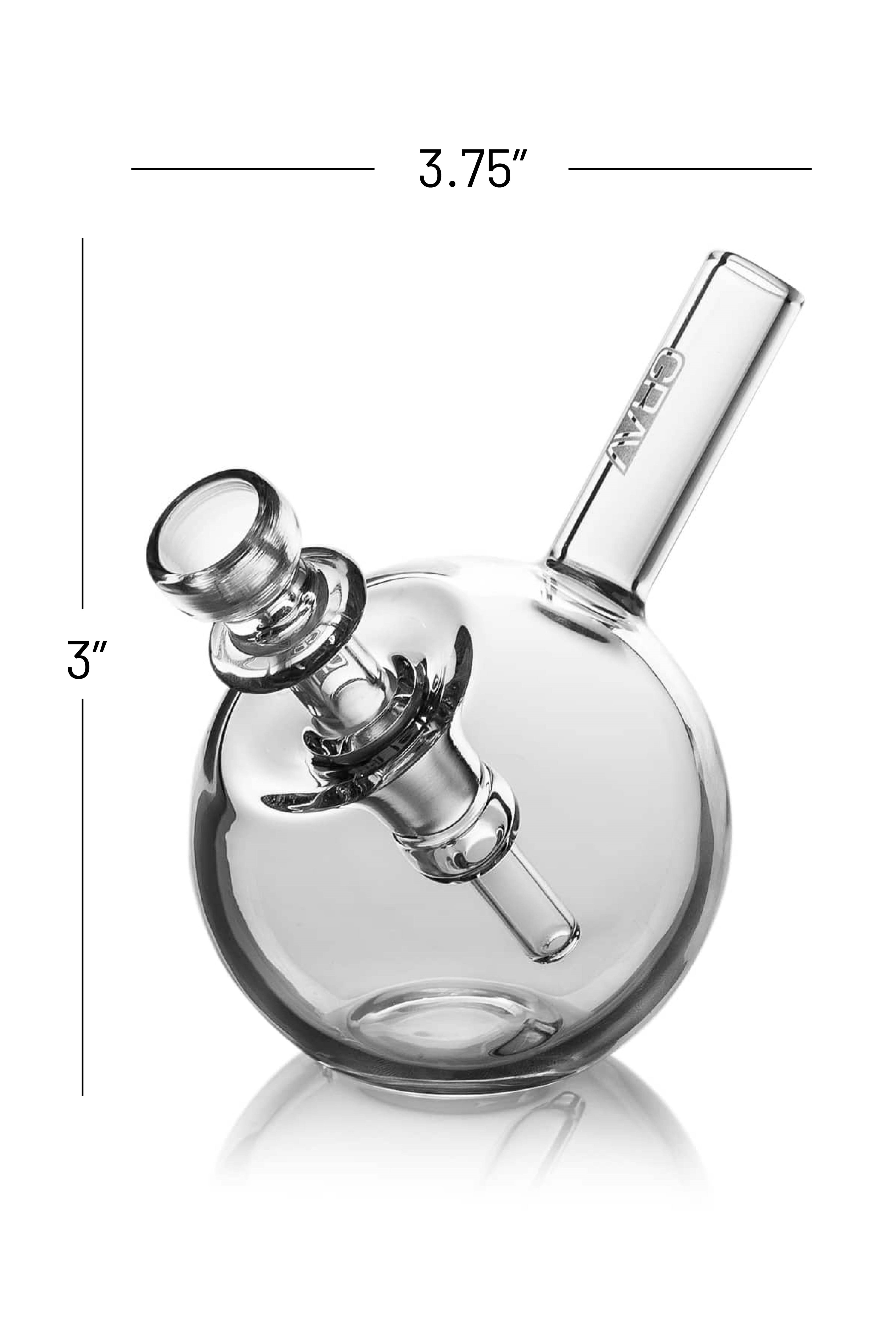 Spherical Pocket Bubbler - Clear