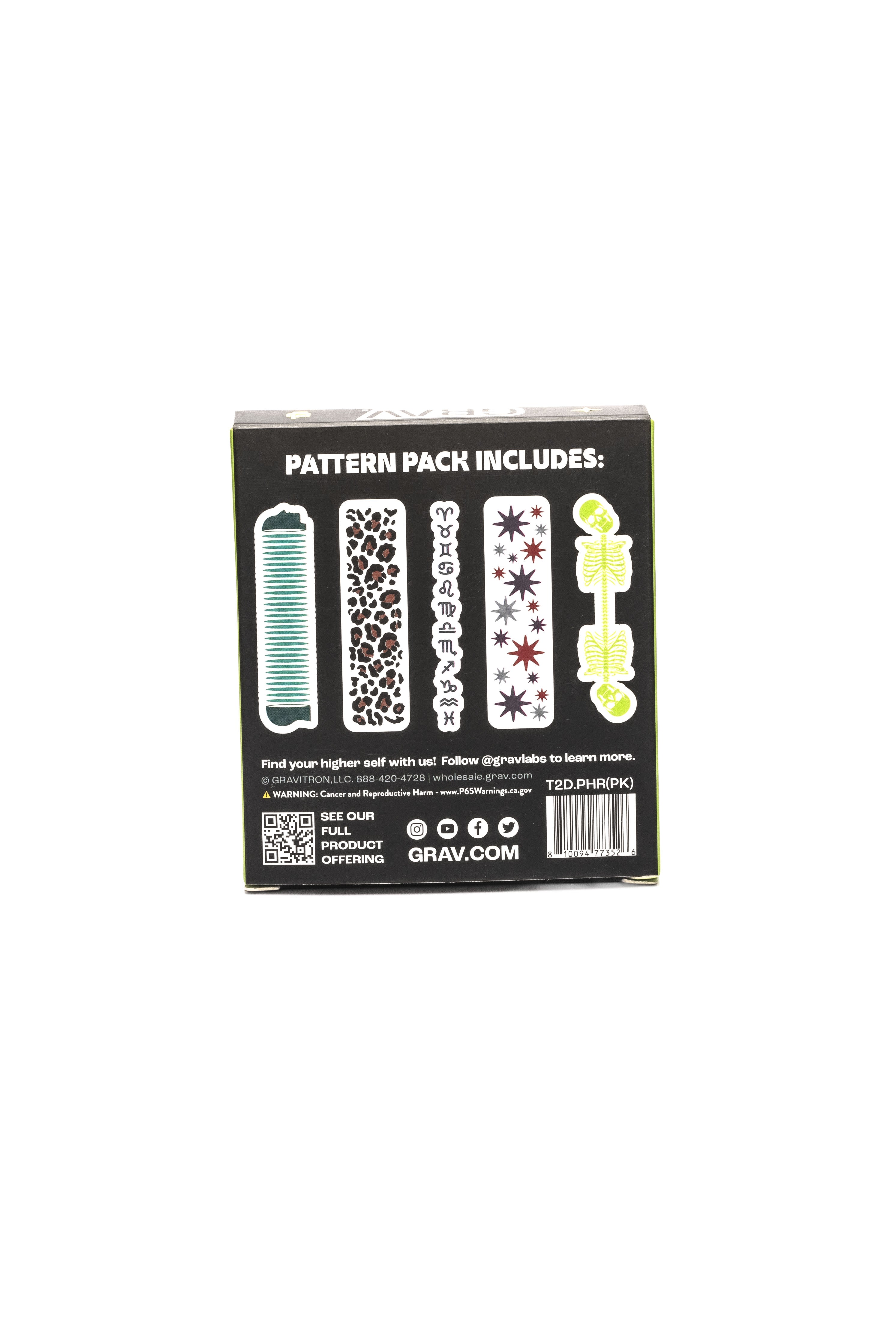 12mm GRAV® Graphic Tasters 5-Pack