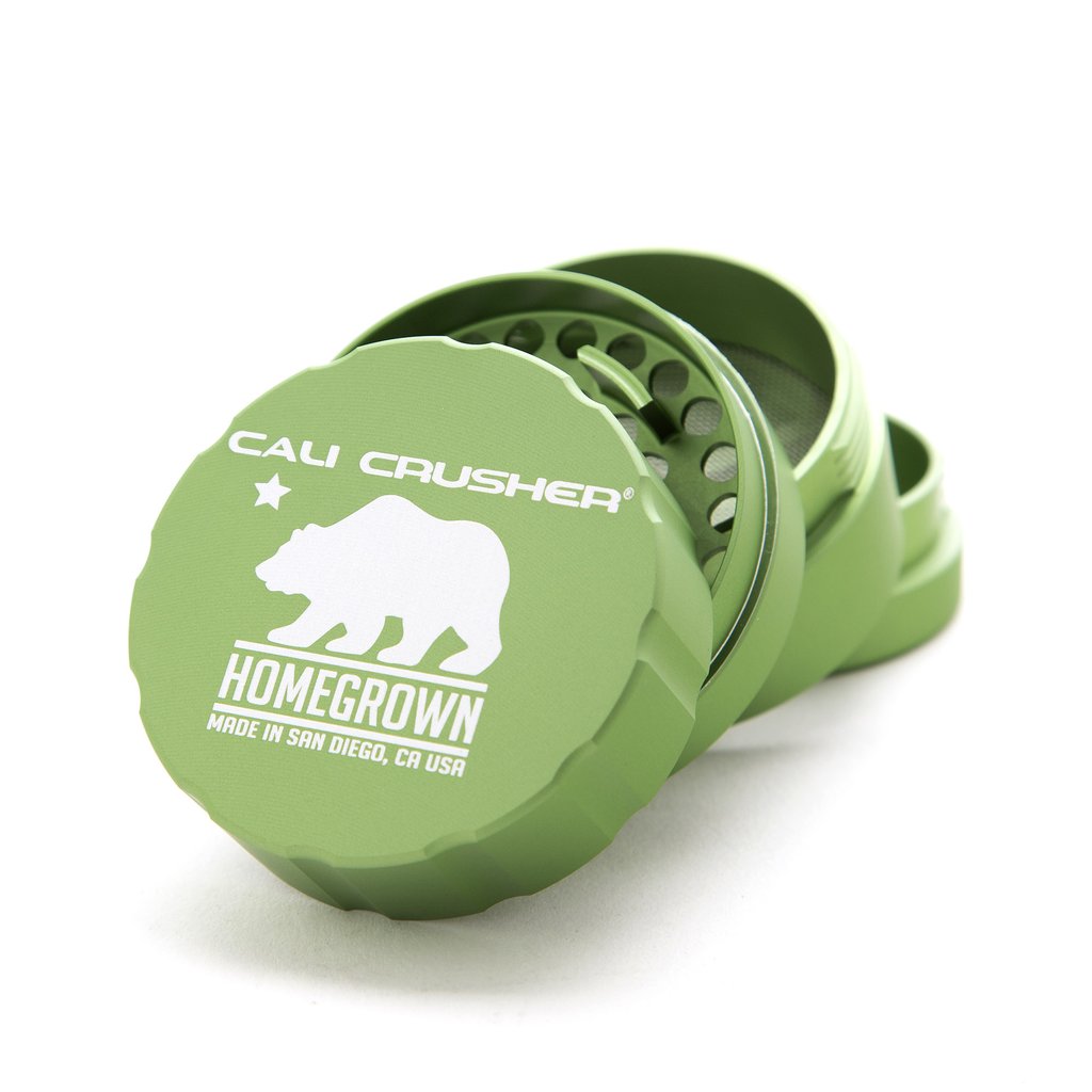 Cali Crusher® Homegrown 2.35" 4-Piece Hard Top Herb Grinder