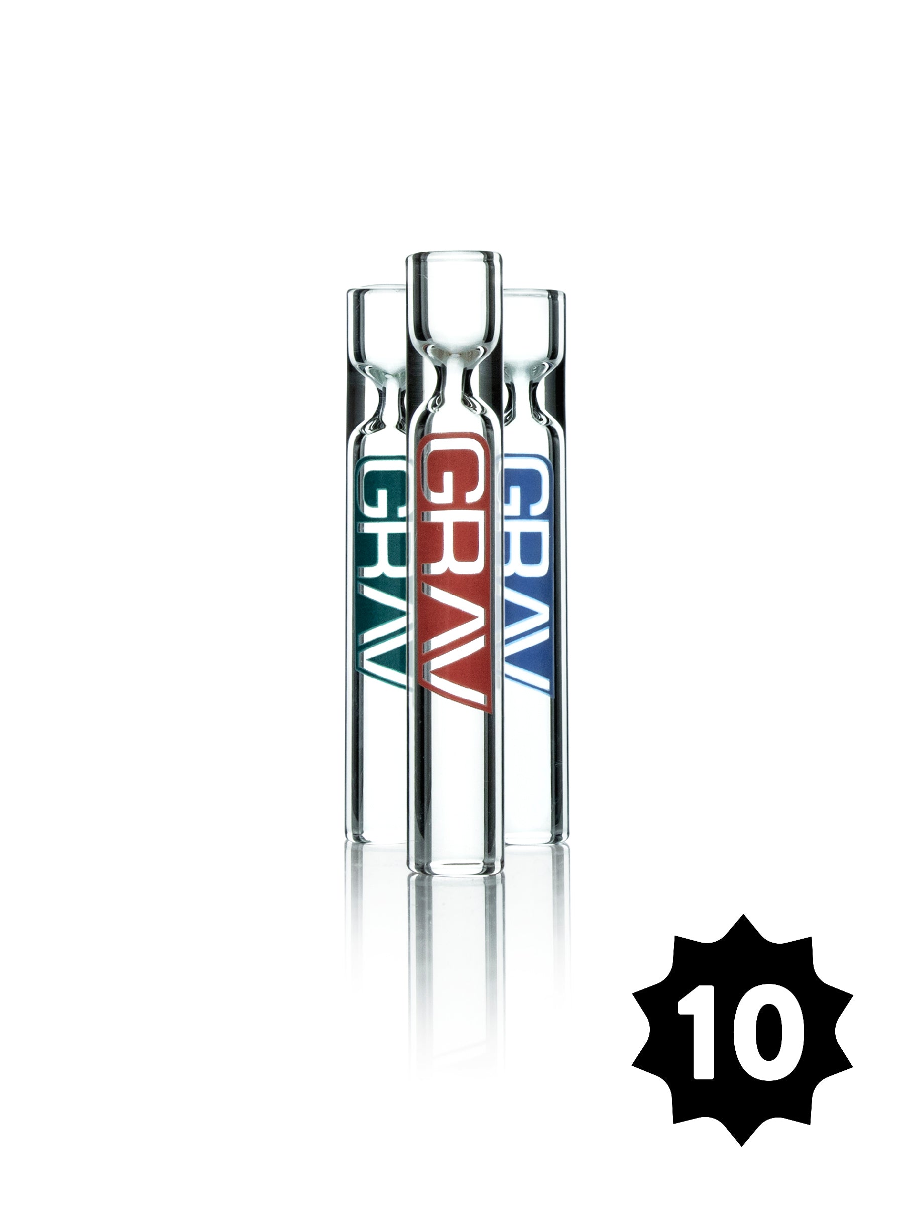 12mm GRAV® Clear Taster® - Pack of 10