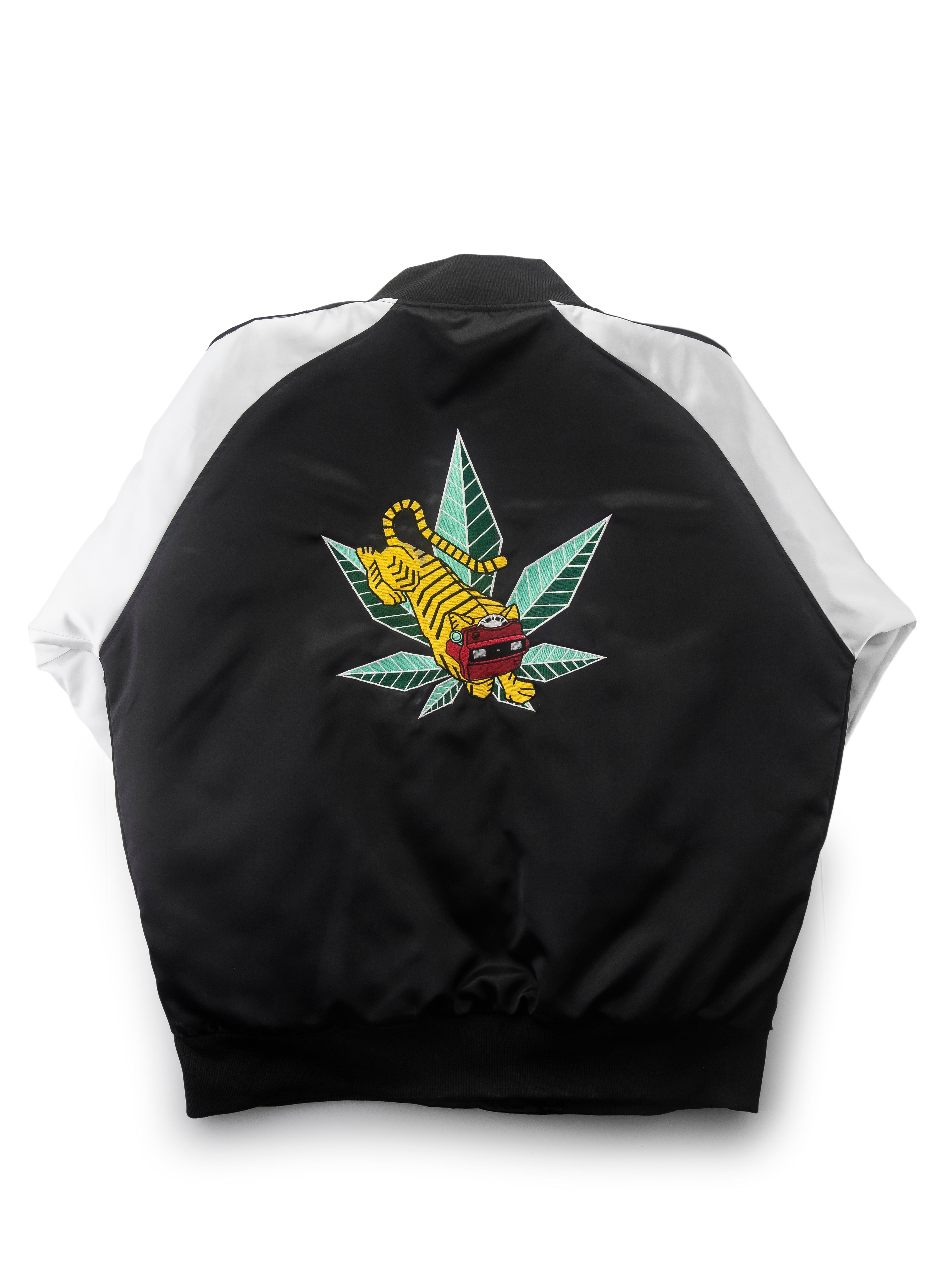 GRAV® Satin Bomber Jacket