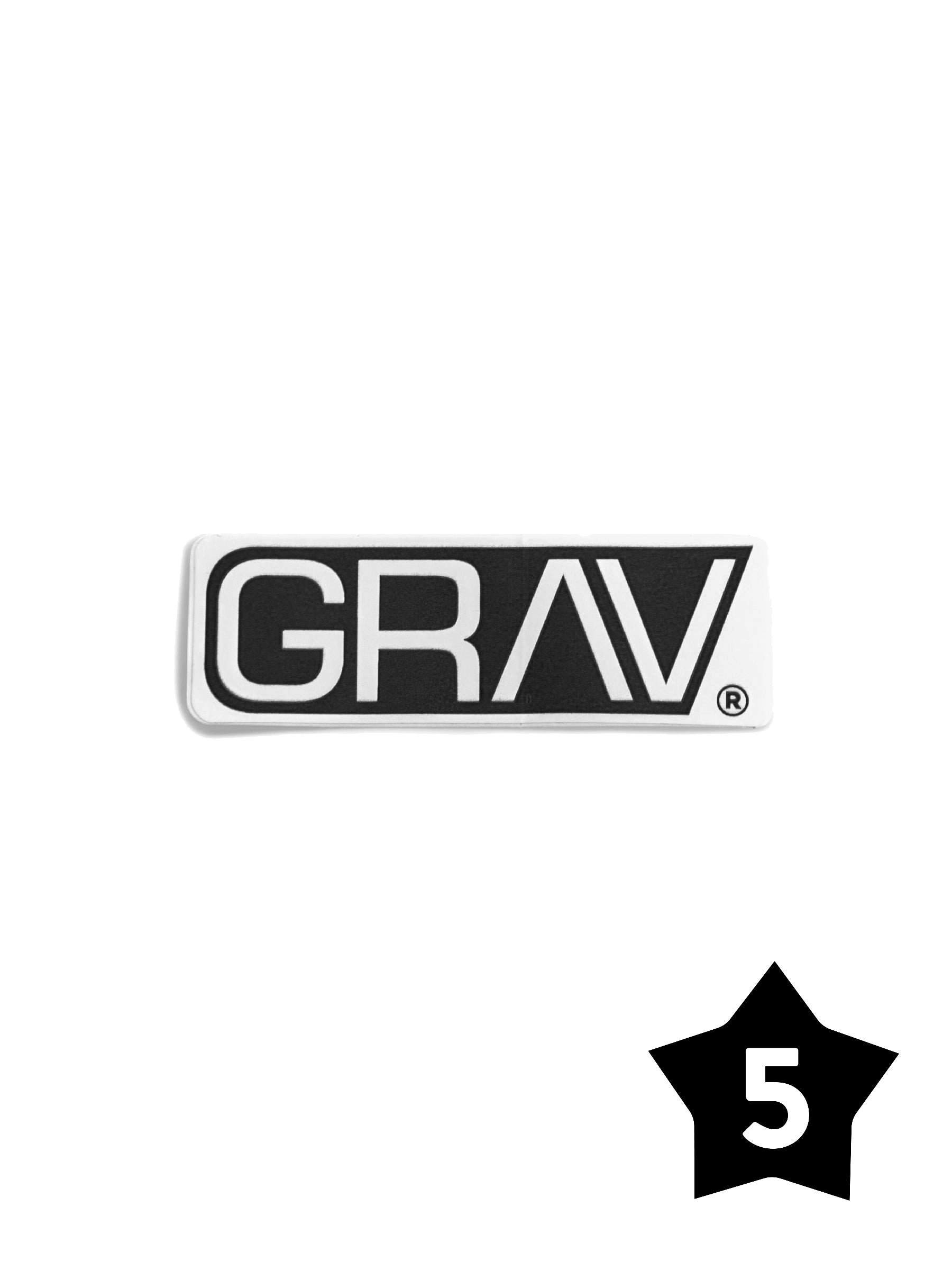 GRAV® Sticker - Pack of 5